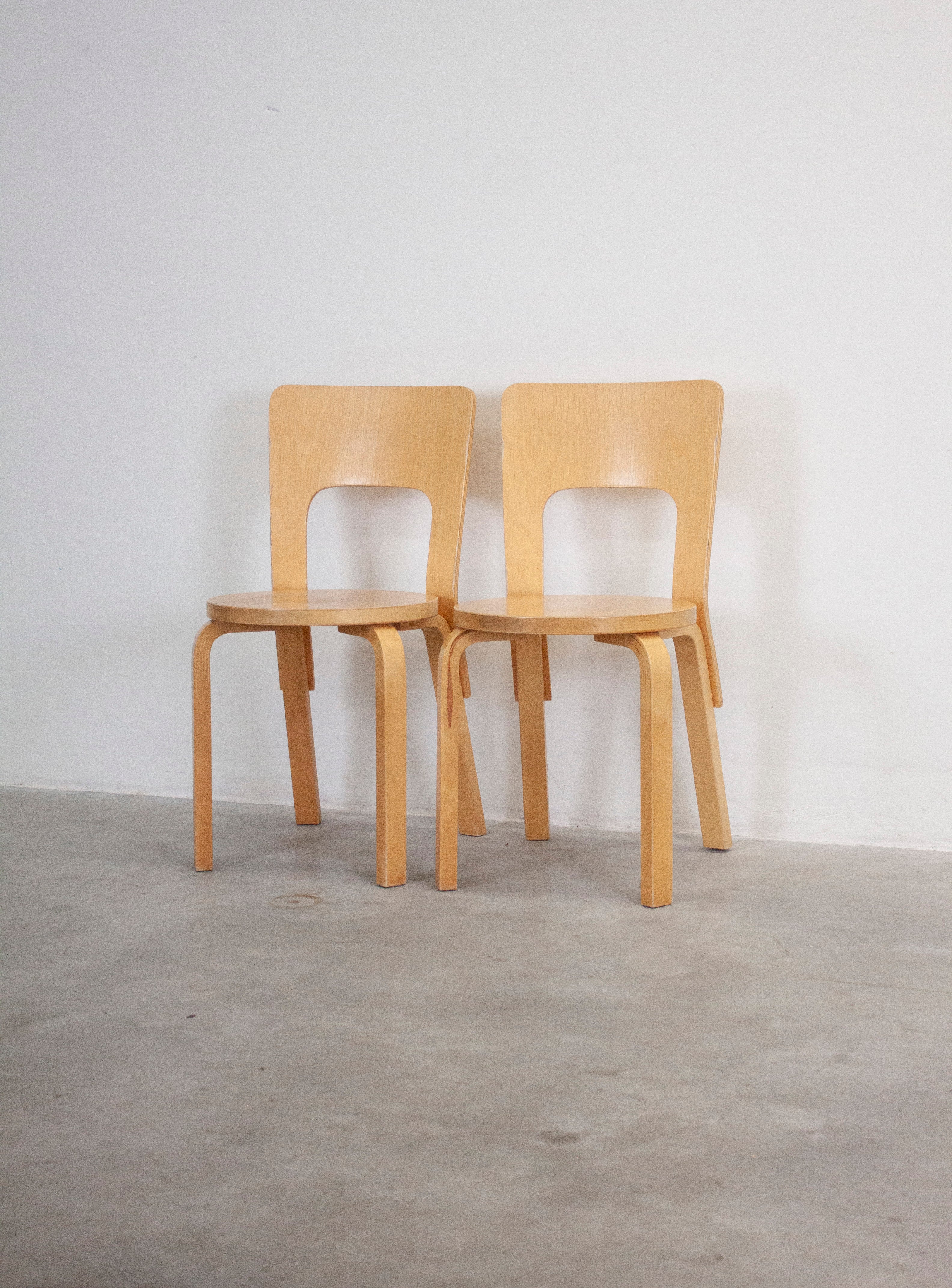 Artek Model 66 Chair by Alvar Aalto - Image 5
