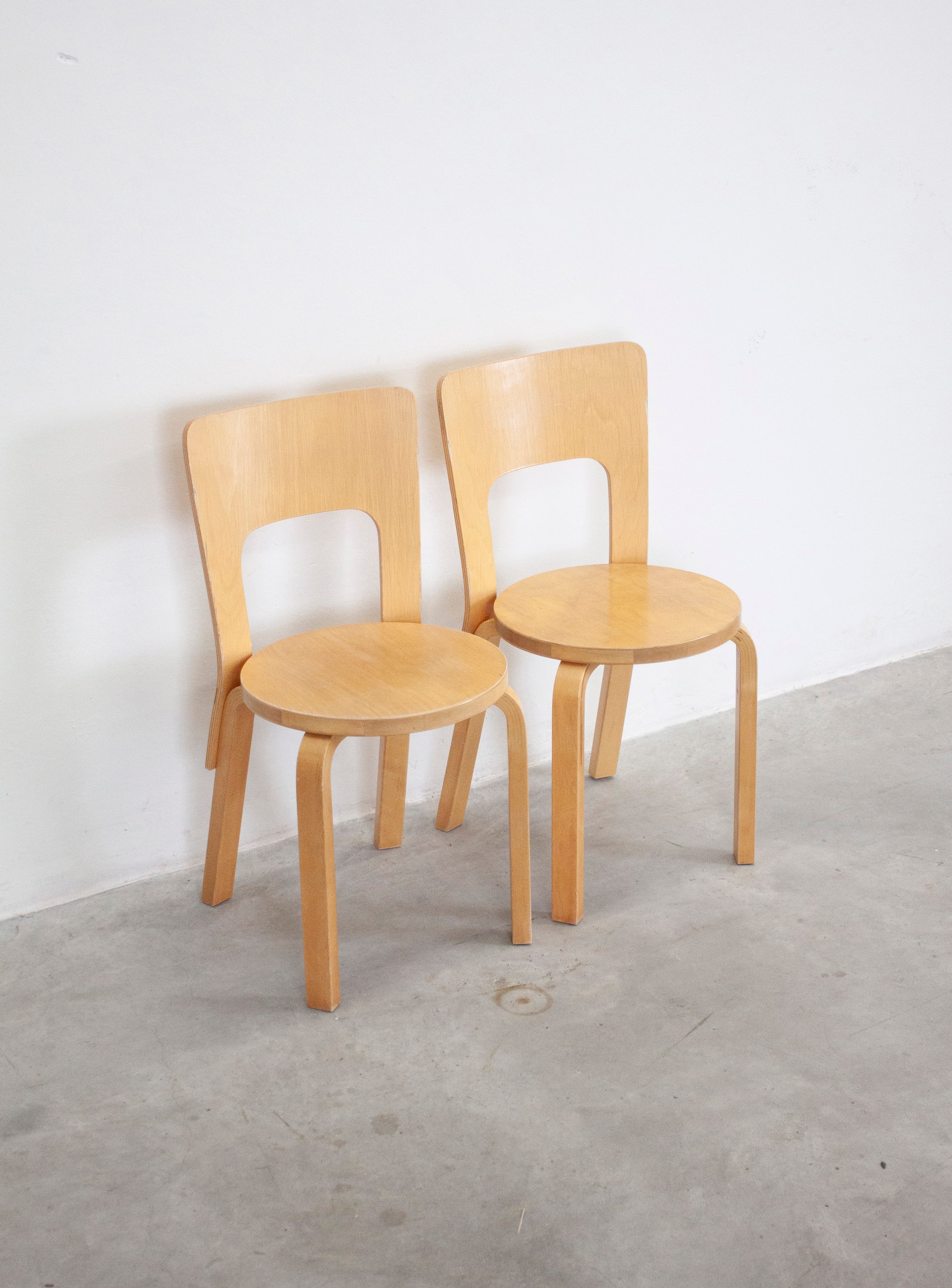 Artek Model 66 Chair by Alvar Aalto - Image 6