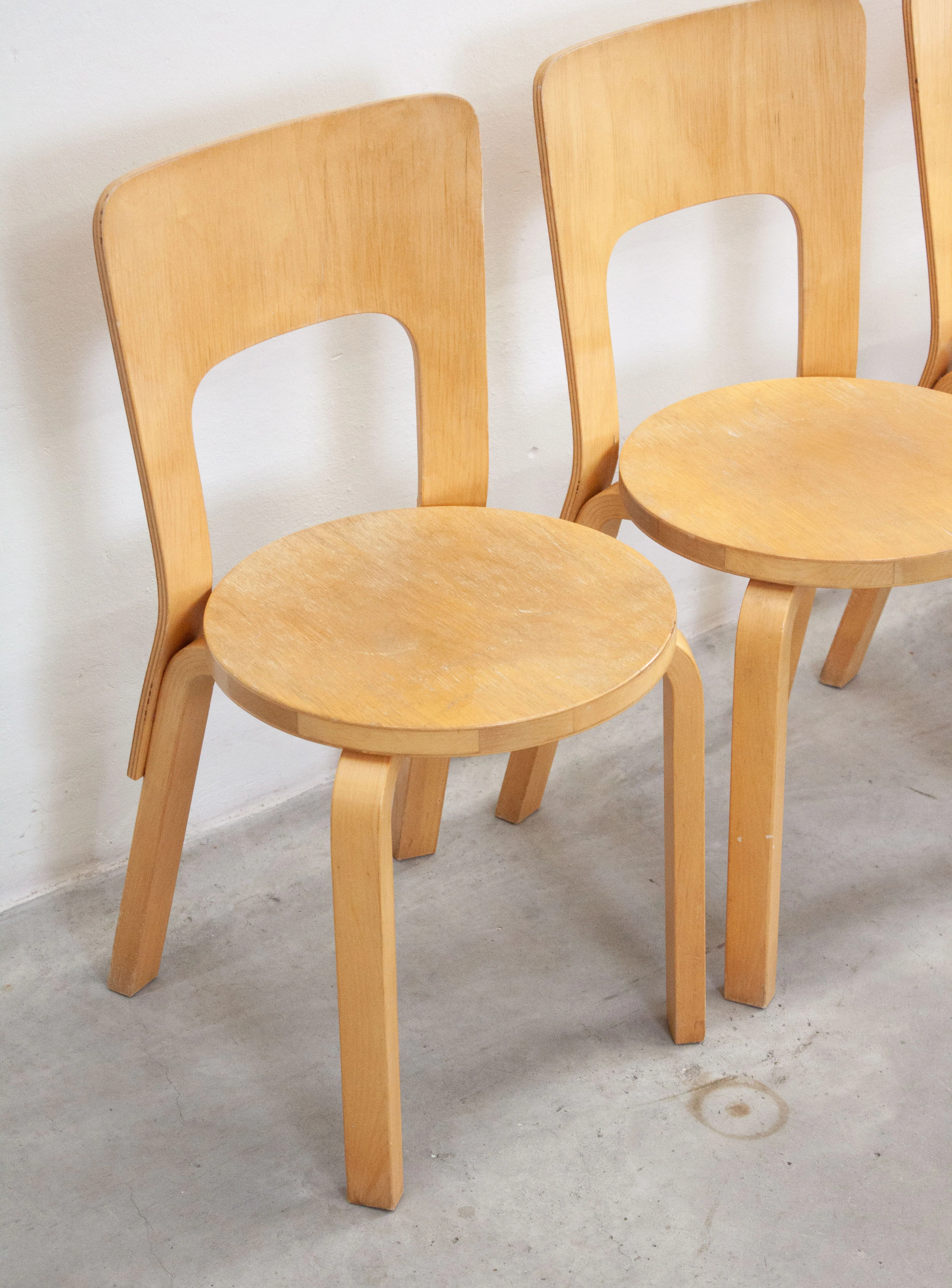 Artek Model 66 Chair by Alvar Aalto - Image 18