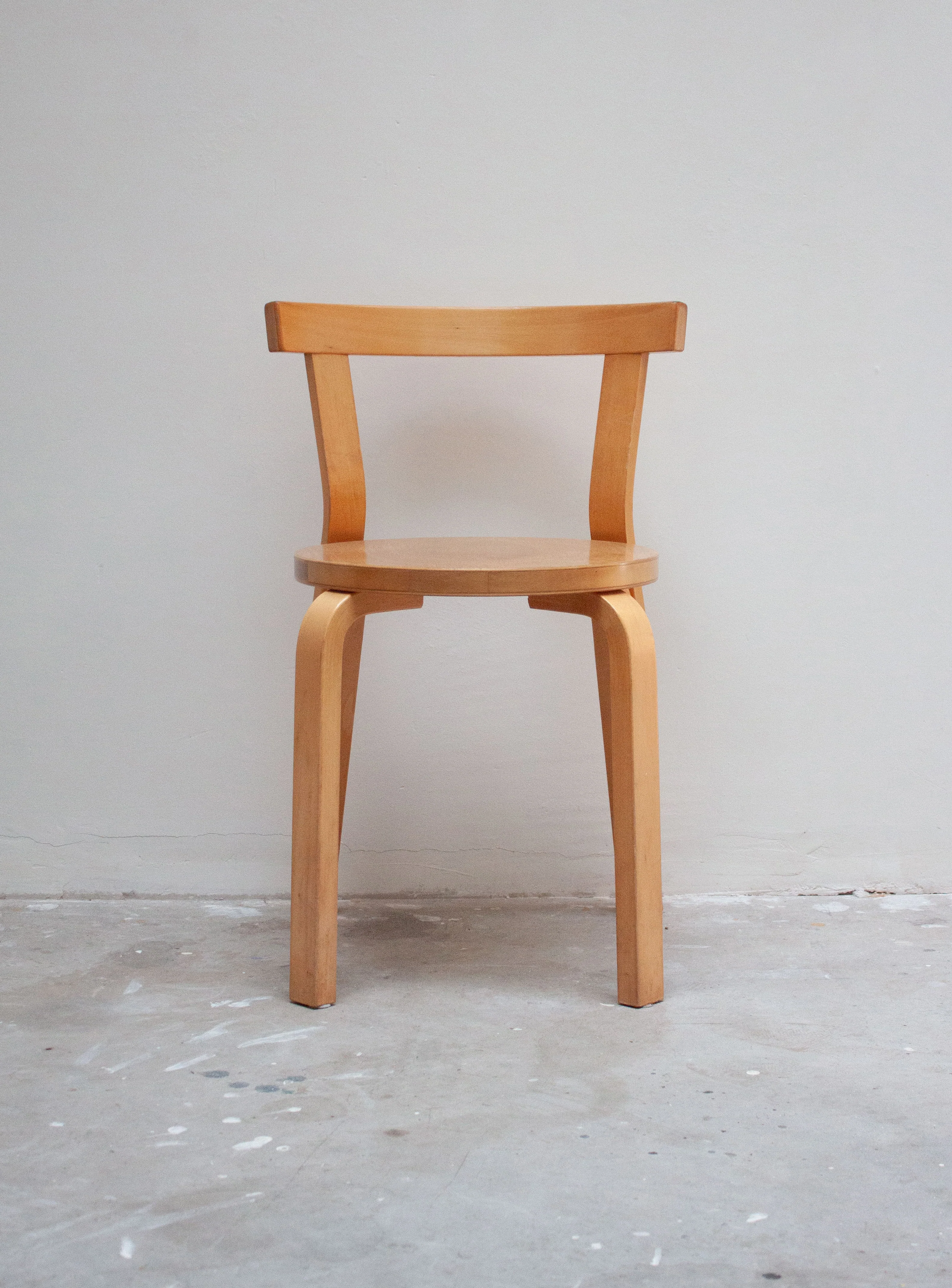 Artek Model 68 Chairs by Alvar Aalto (Birch) - Image 12