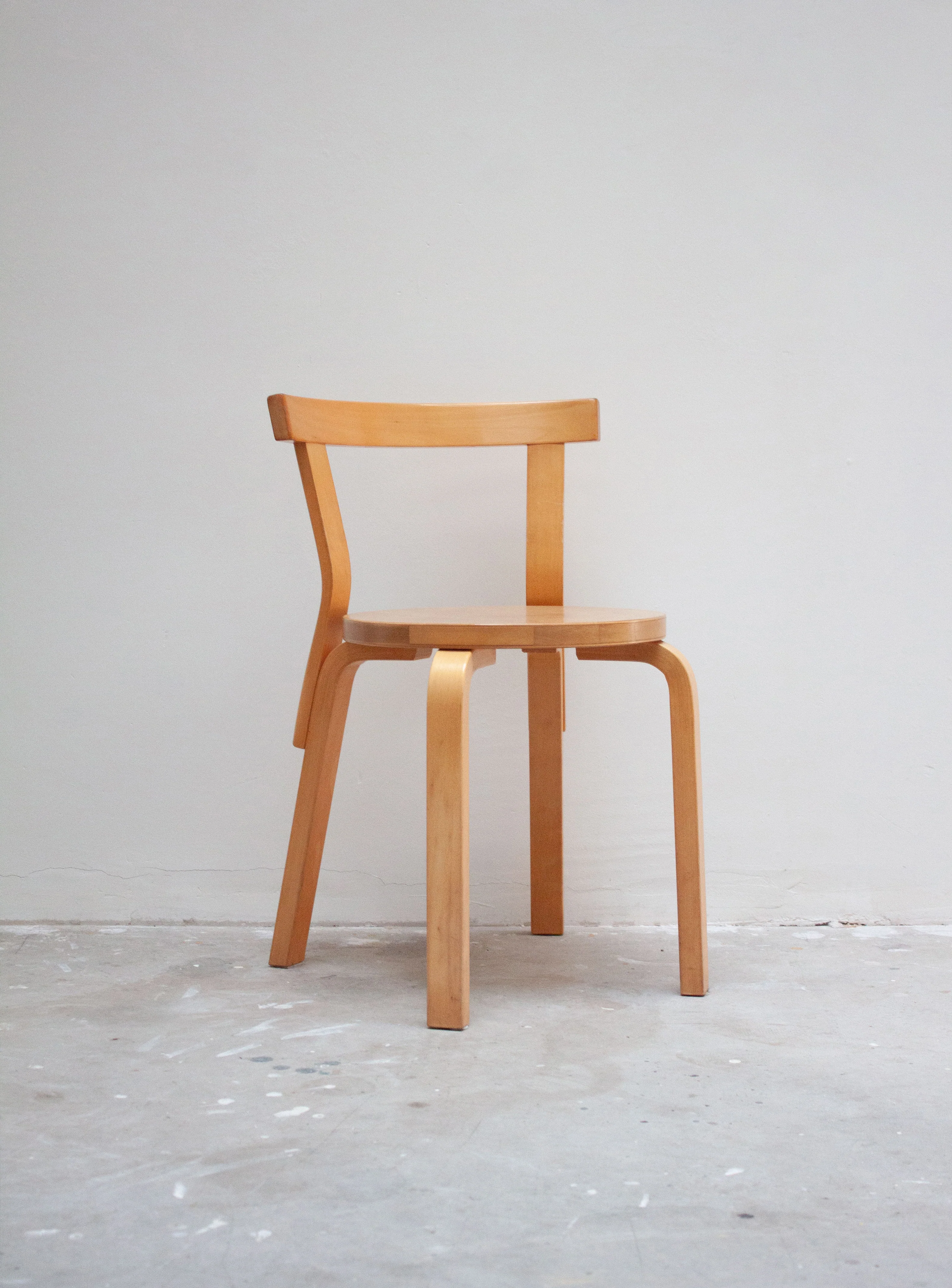 Artek Model 68 Chairs by Alvar Aalto (Birch) - Image 14