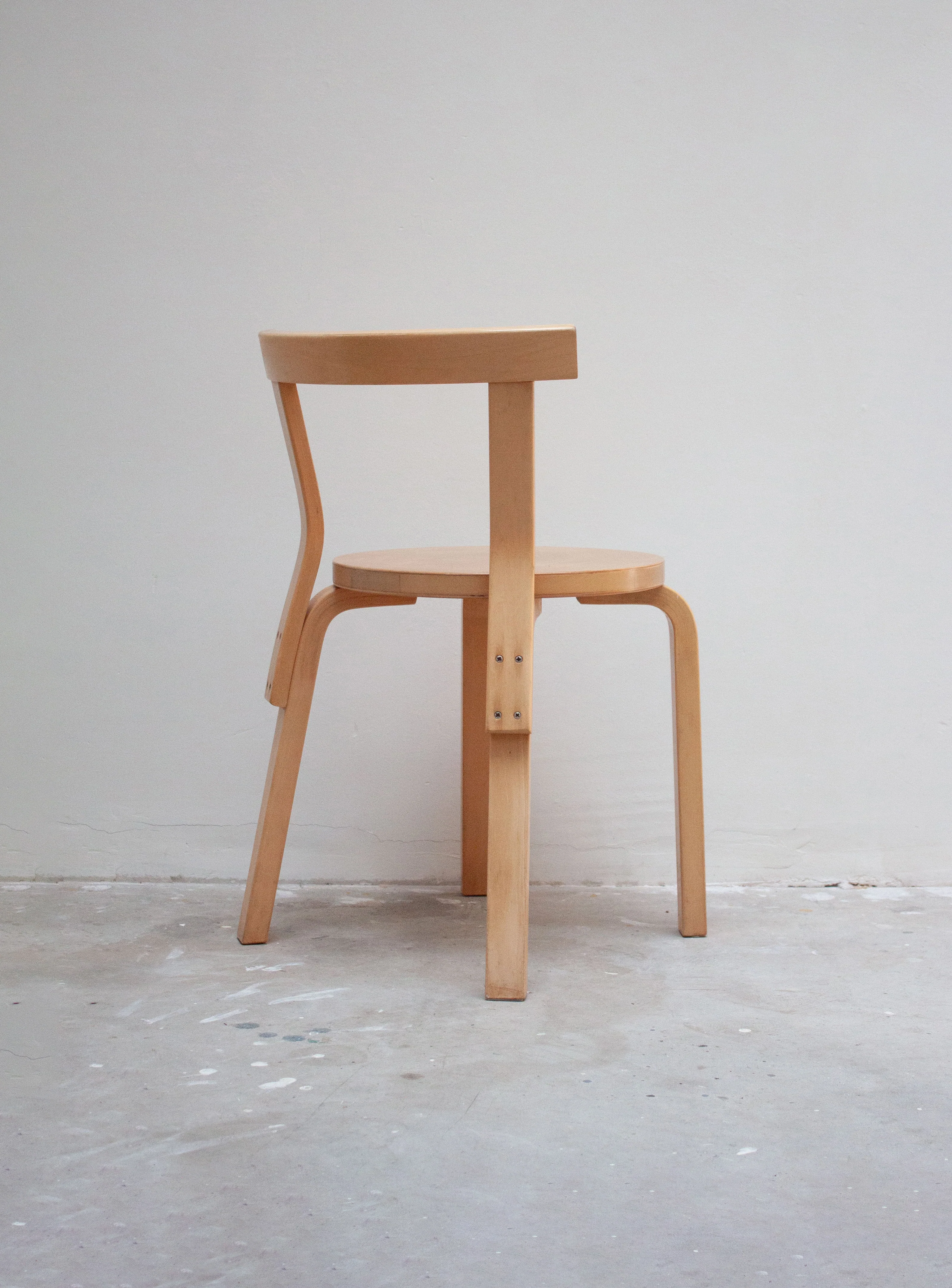 Artek Model 68 Chairs by Alvar Aalto (Birch) - Image 18