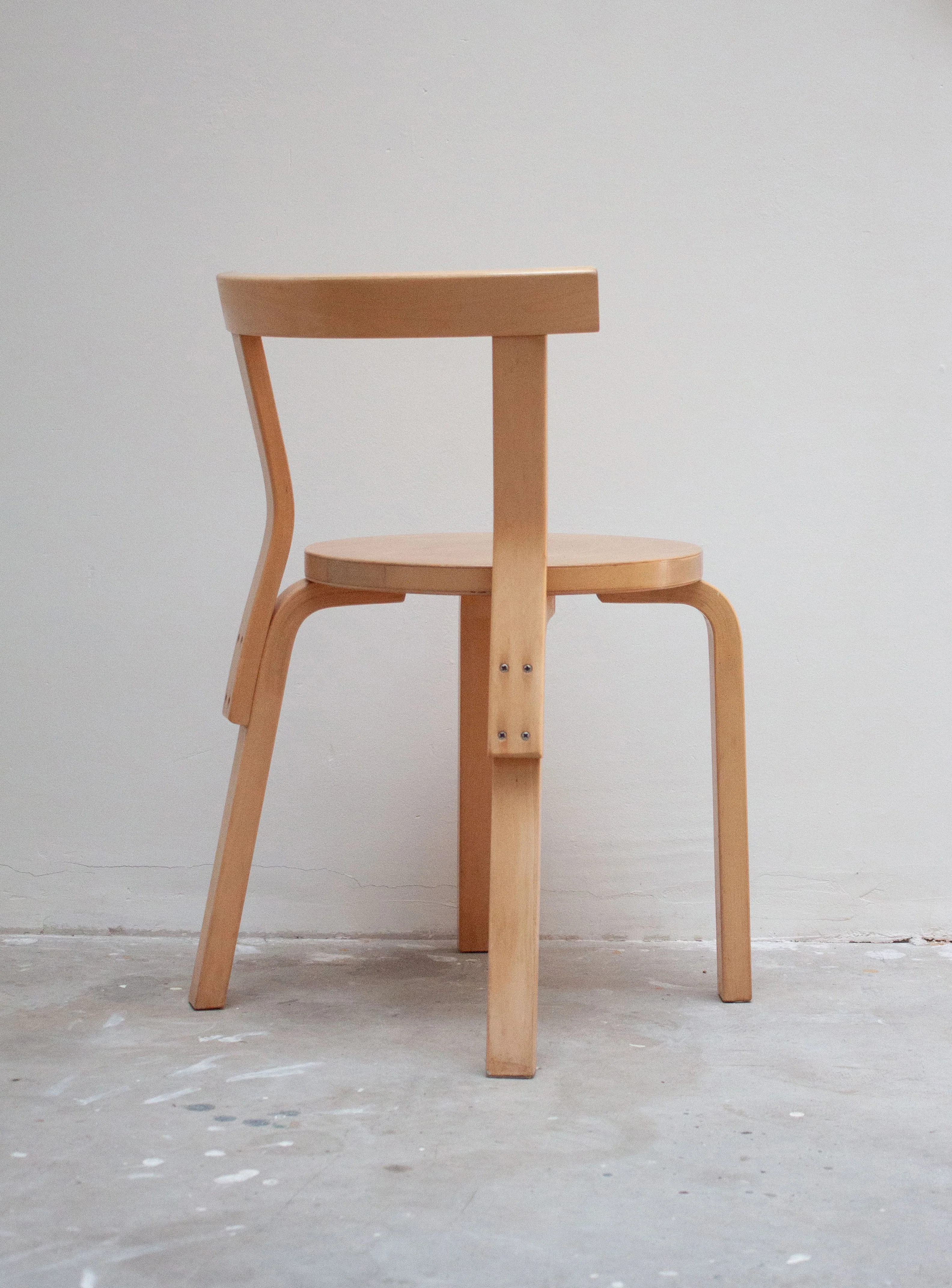 Artek Model 68 Chairs by Alvar Aalto (Birch) - Image 19