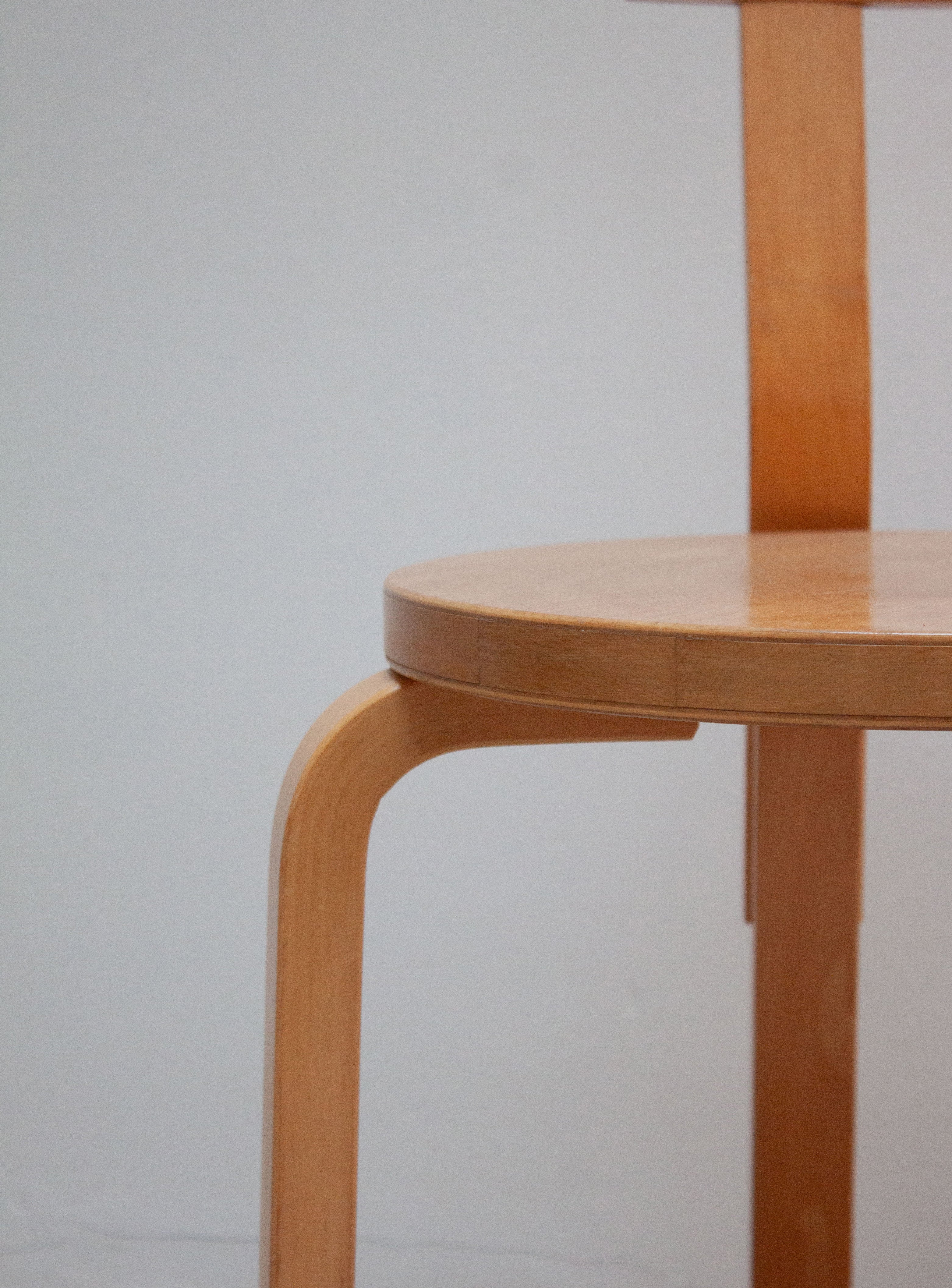 Artek Model 68 Chairs by Alvar Aalto (Birch) - Image 26
