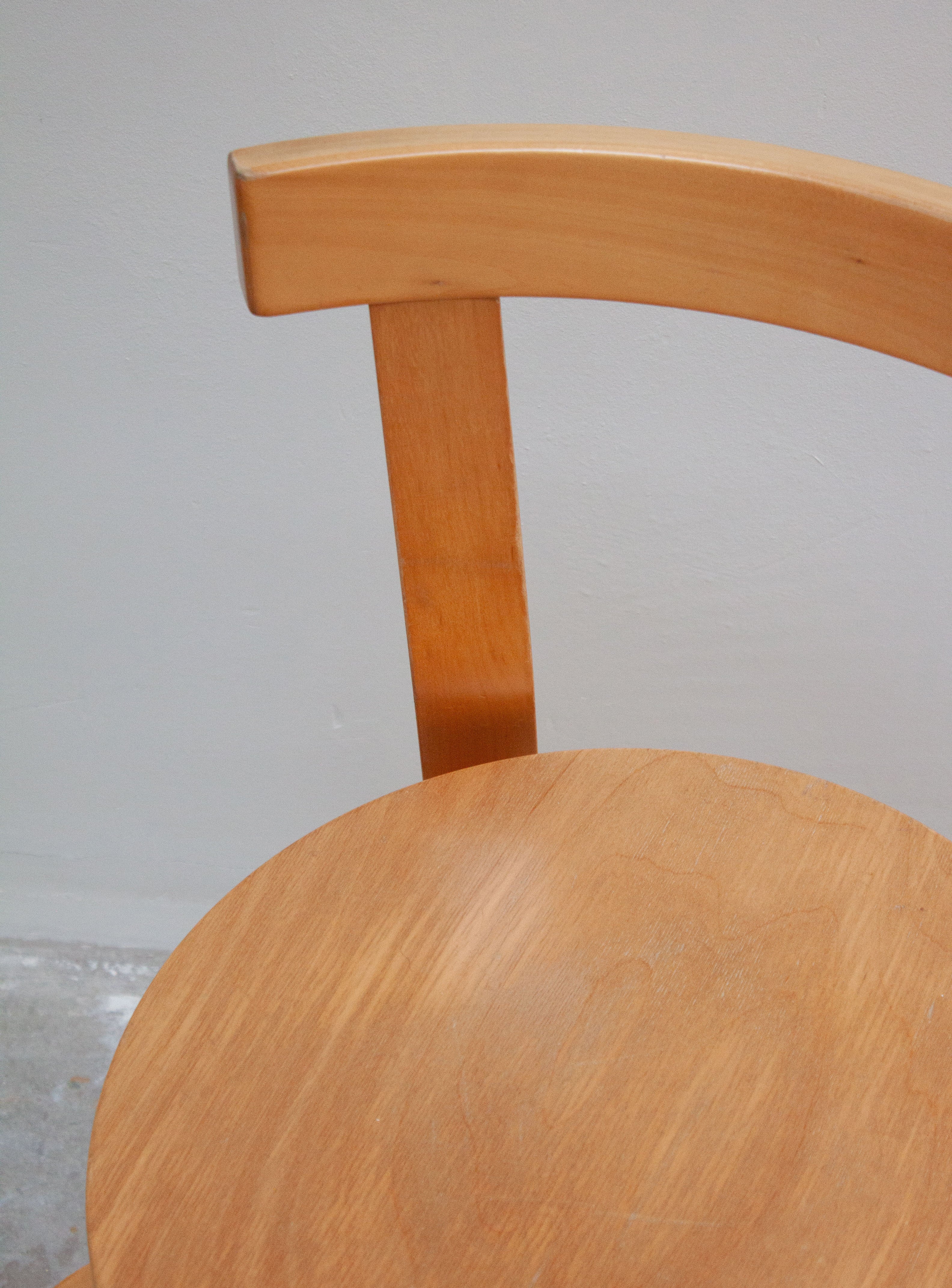 Artek Model 68 Chairs by Alvar Aalto (Birch) - Image 28