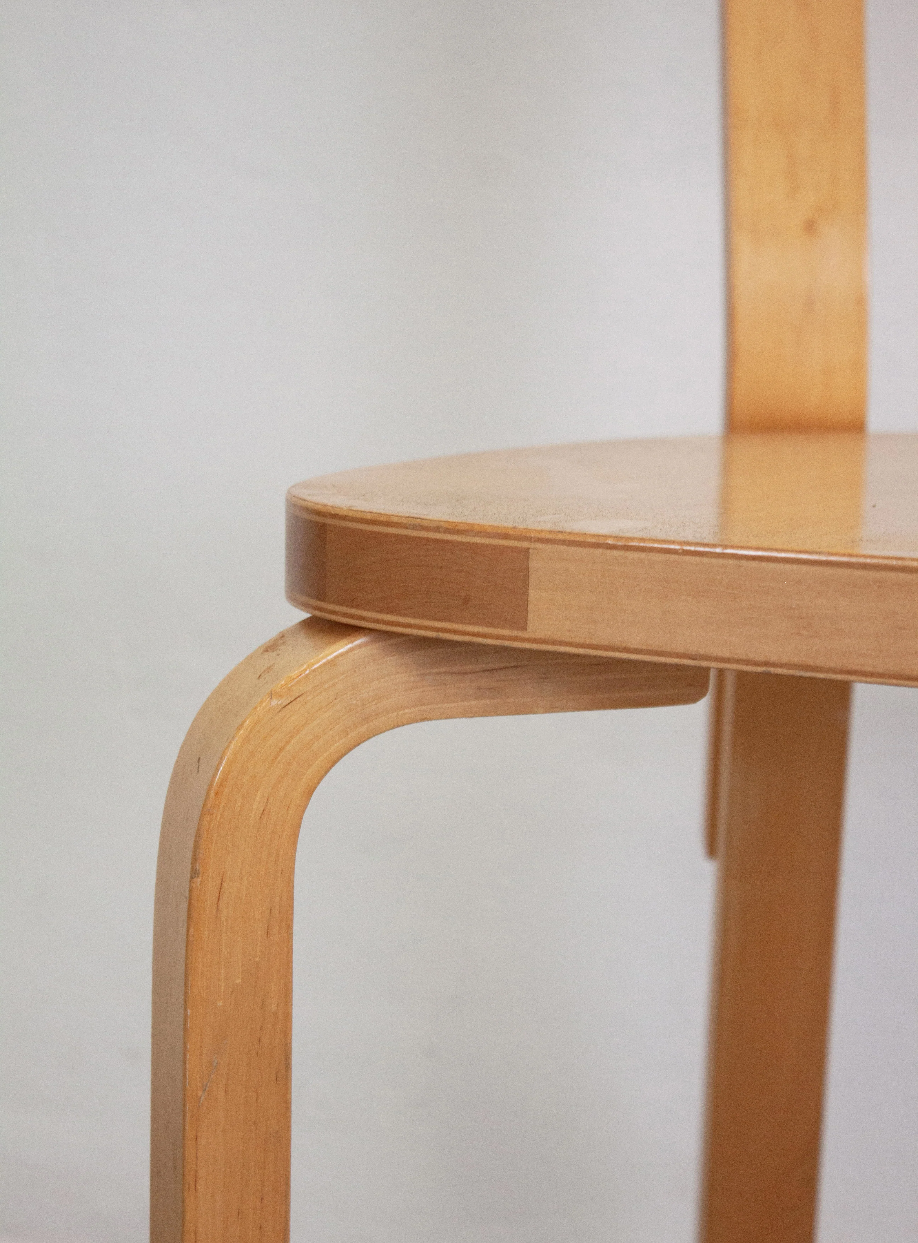 Artek Model 69 Chairs by Alvar Aalto (Birch) - Image 11