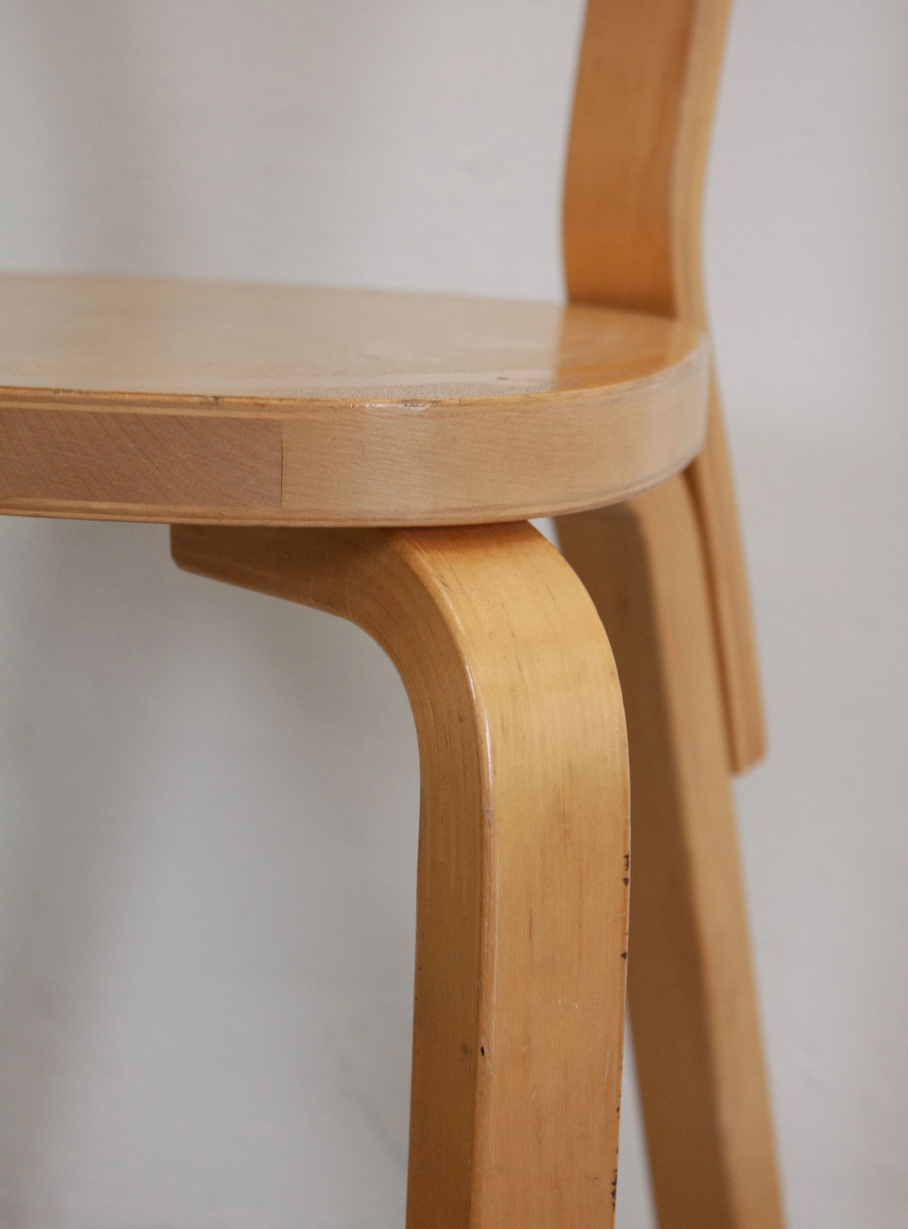 Artek Model 69 Chairs by Alvar Aalto (Birch) - Image 12