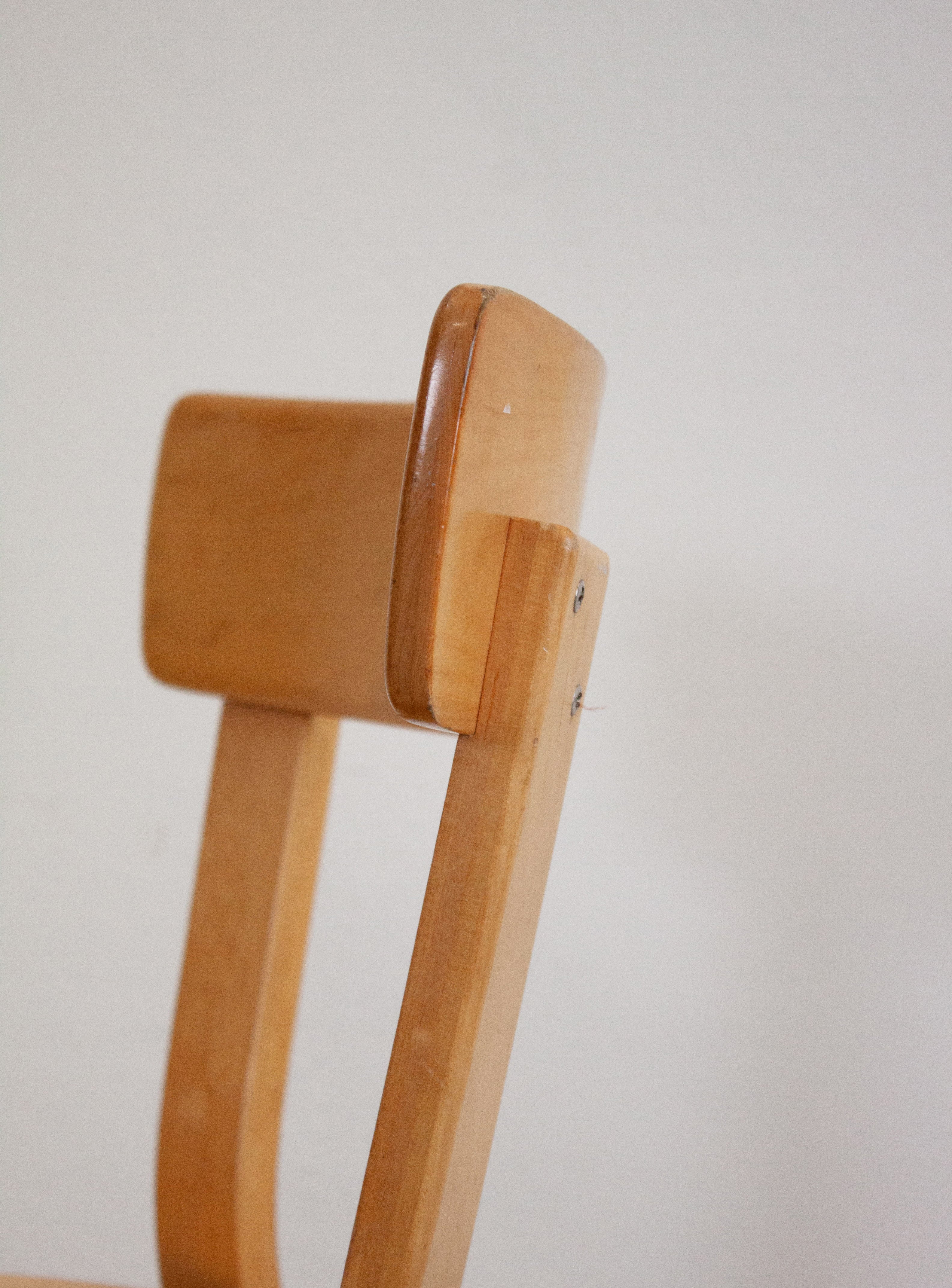 Artek Model 69 Chairs by Alvar Aalto (Birch) - Image 14