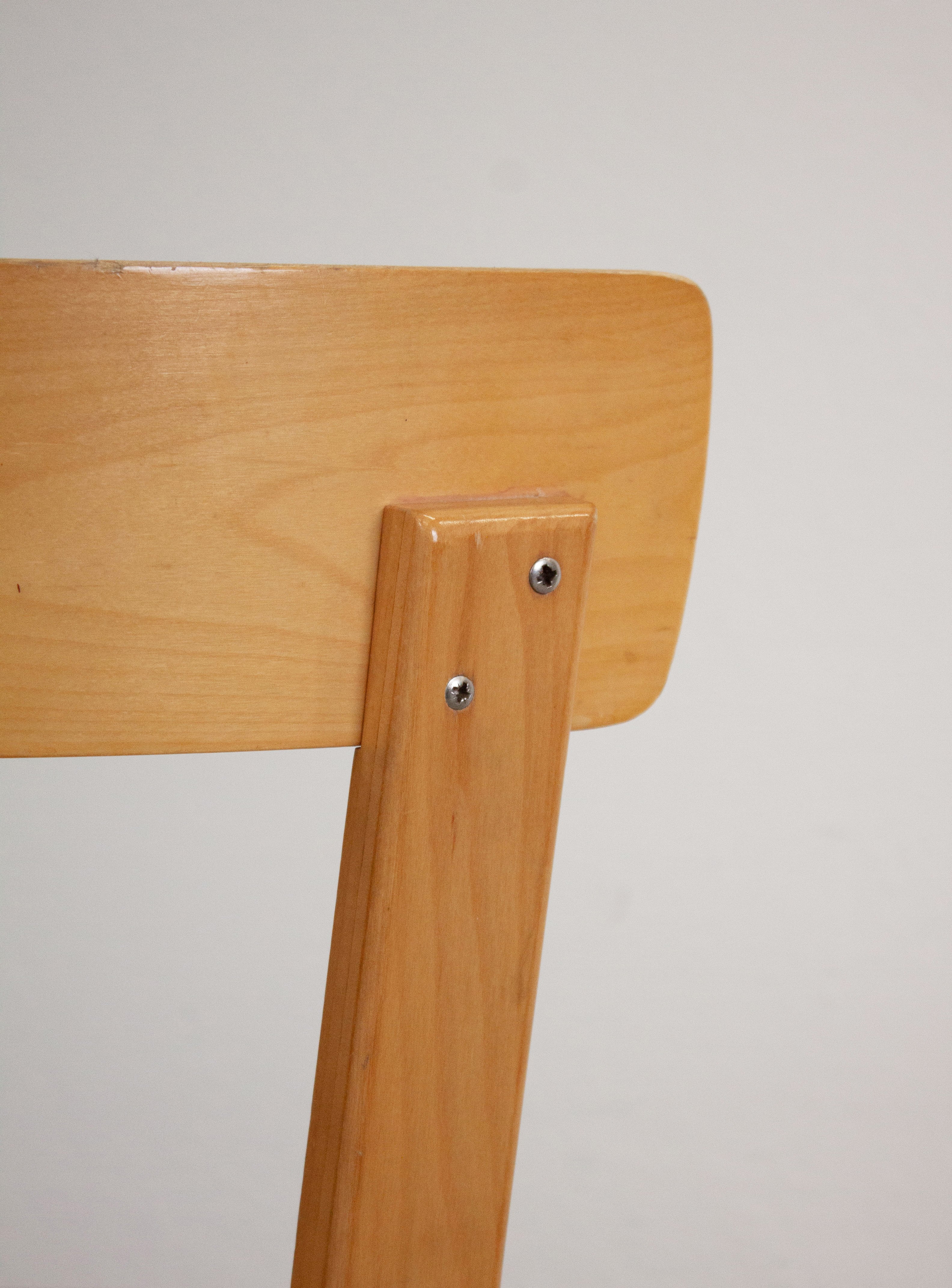 Artek Model 69 Chairs by Alvar Aalto (Birch) - Image 17