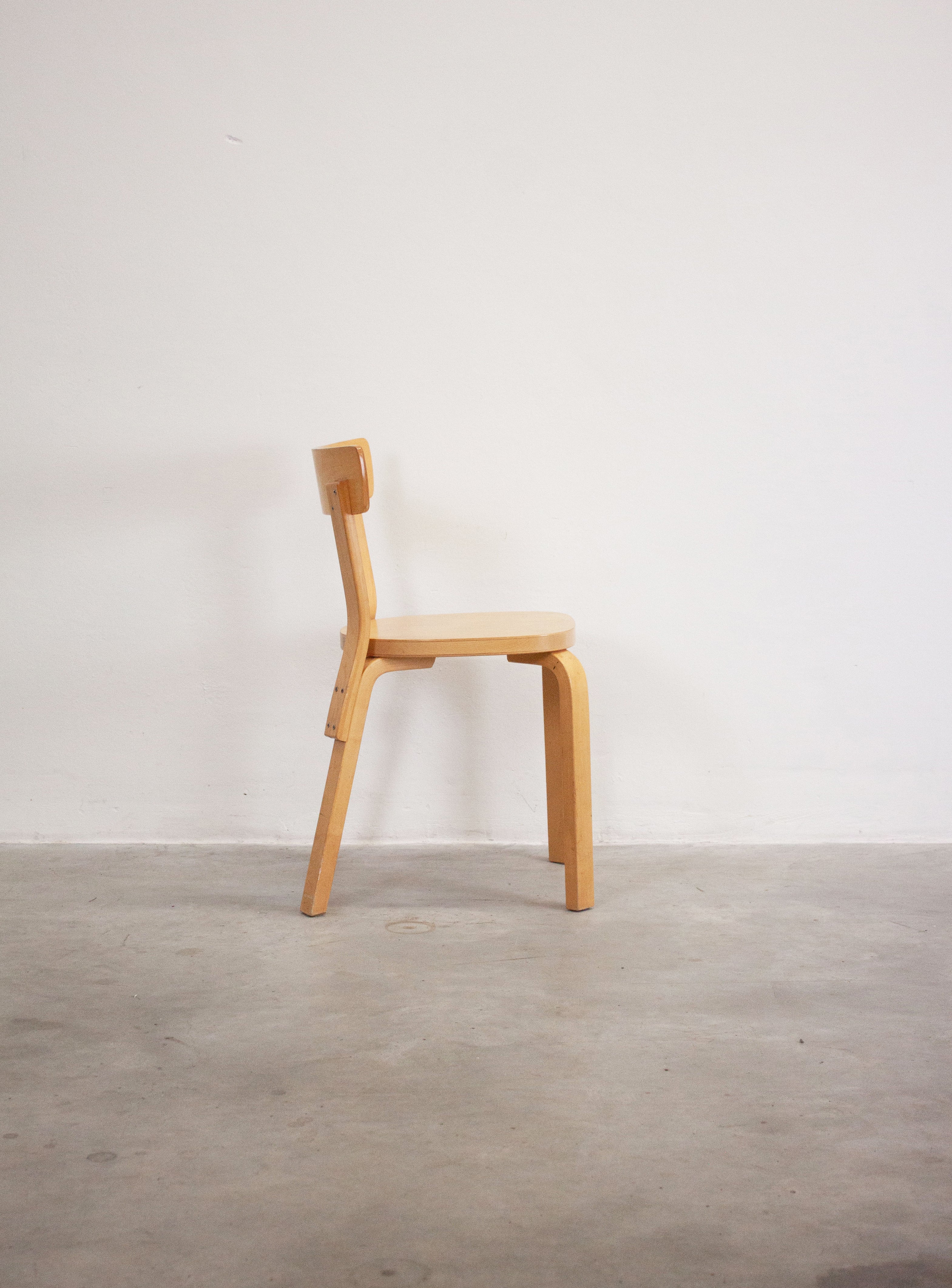 Artek Model 69 Chairs by Alvar Aalto (Birch) - Image 21