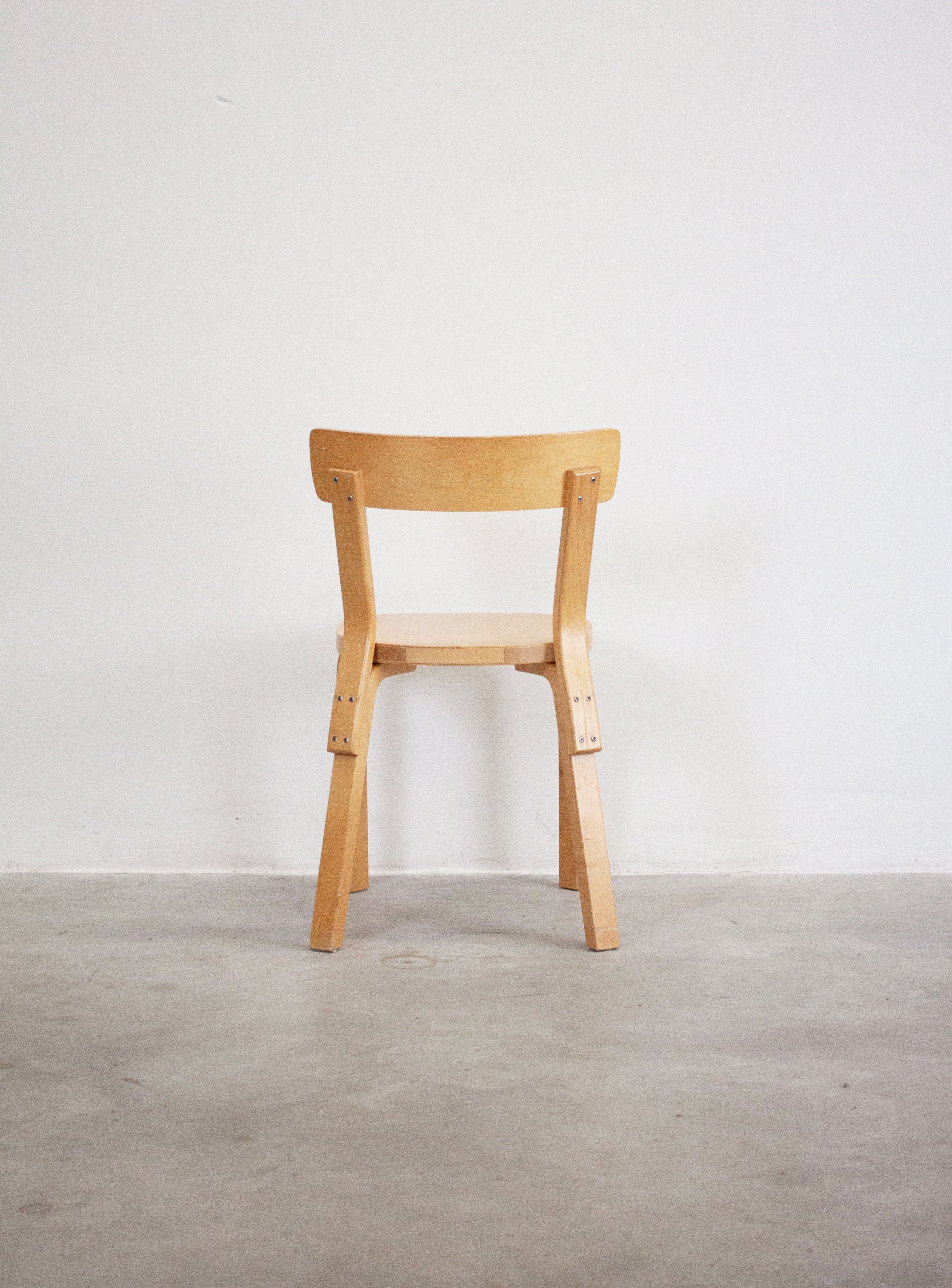 Artek Model 69 Chairs by Alvar Aalto (Birch) - Image 24