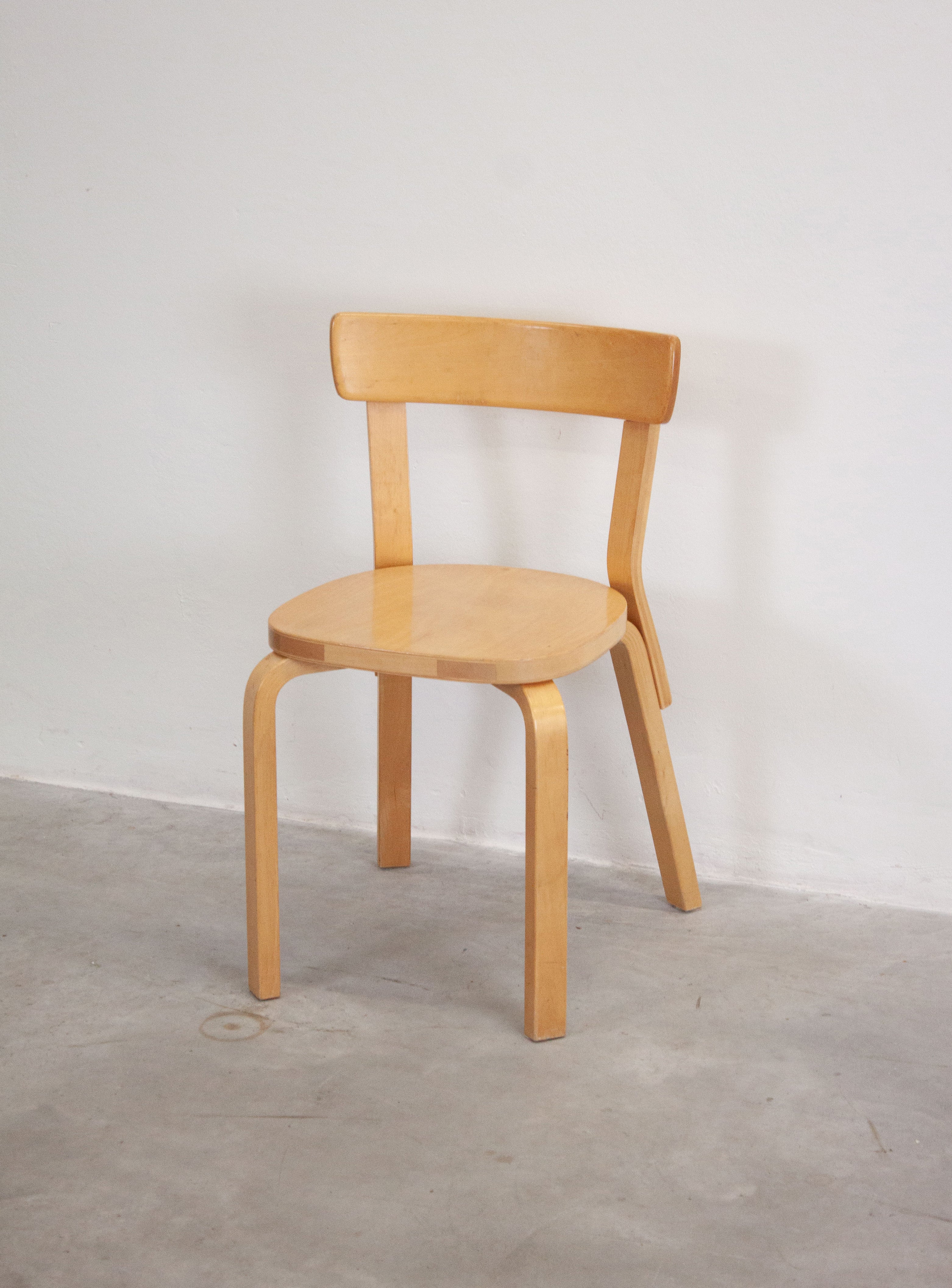 Artek Model 69 Chairs by Alvar Aalto (Birch) - Image 29
