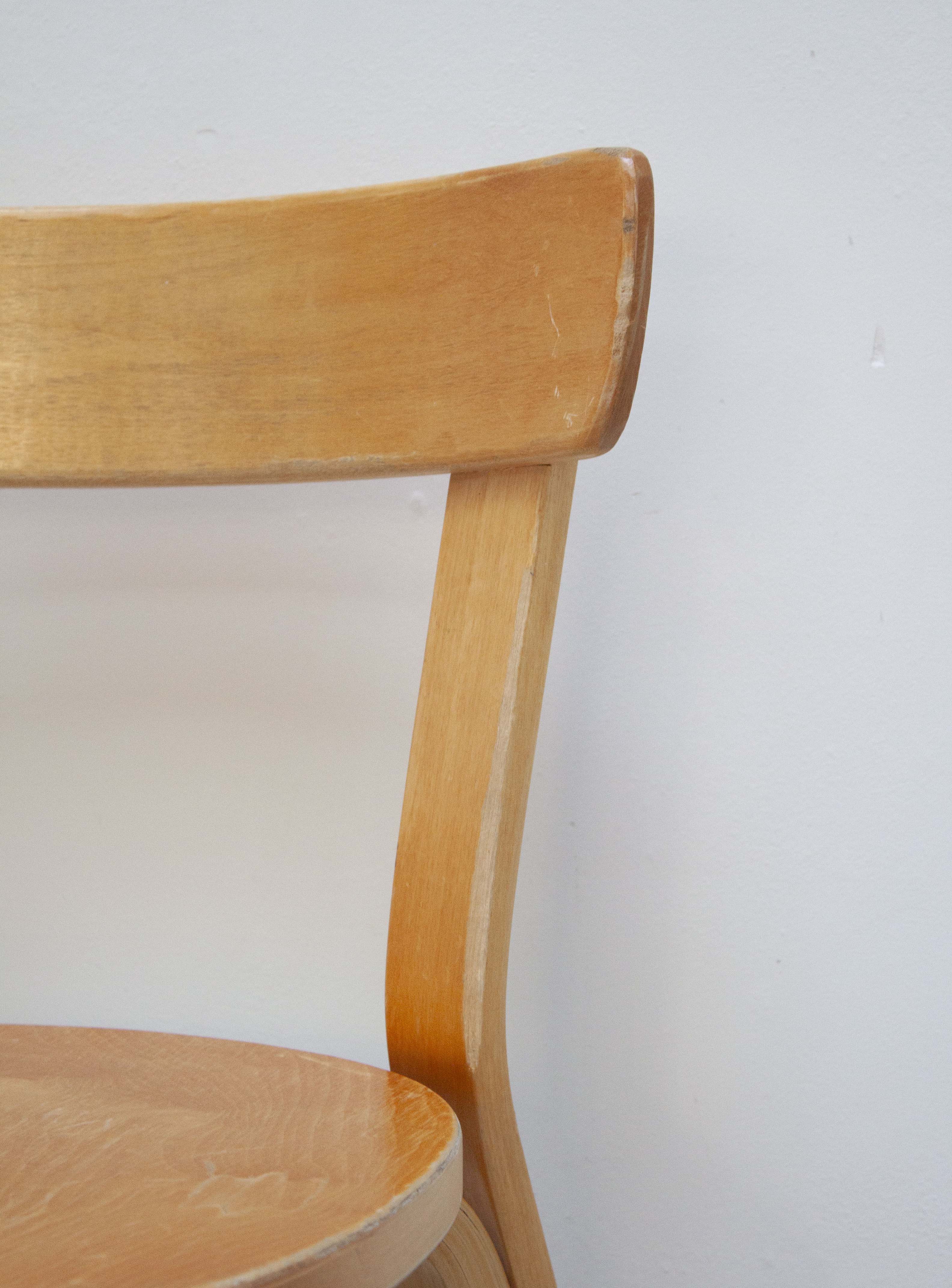 Artek Model 69 Chairs by Alvar Aalto (Birch) - Image 13