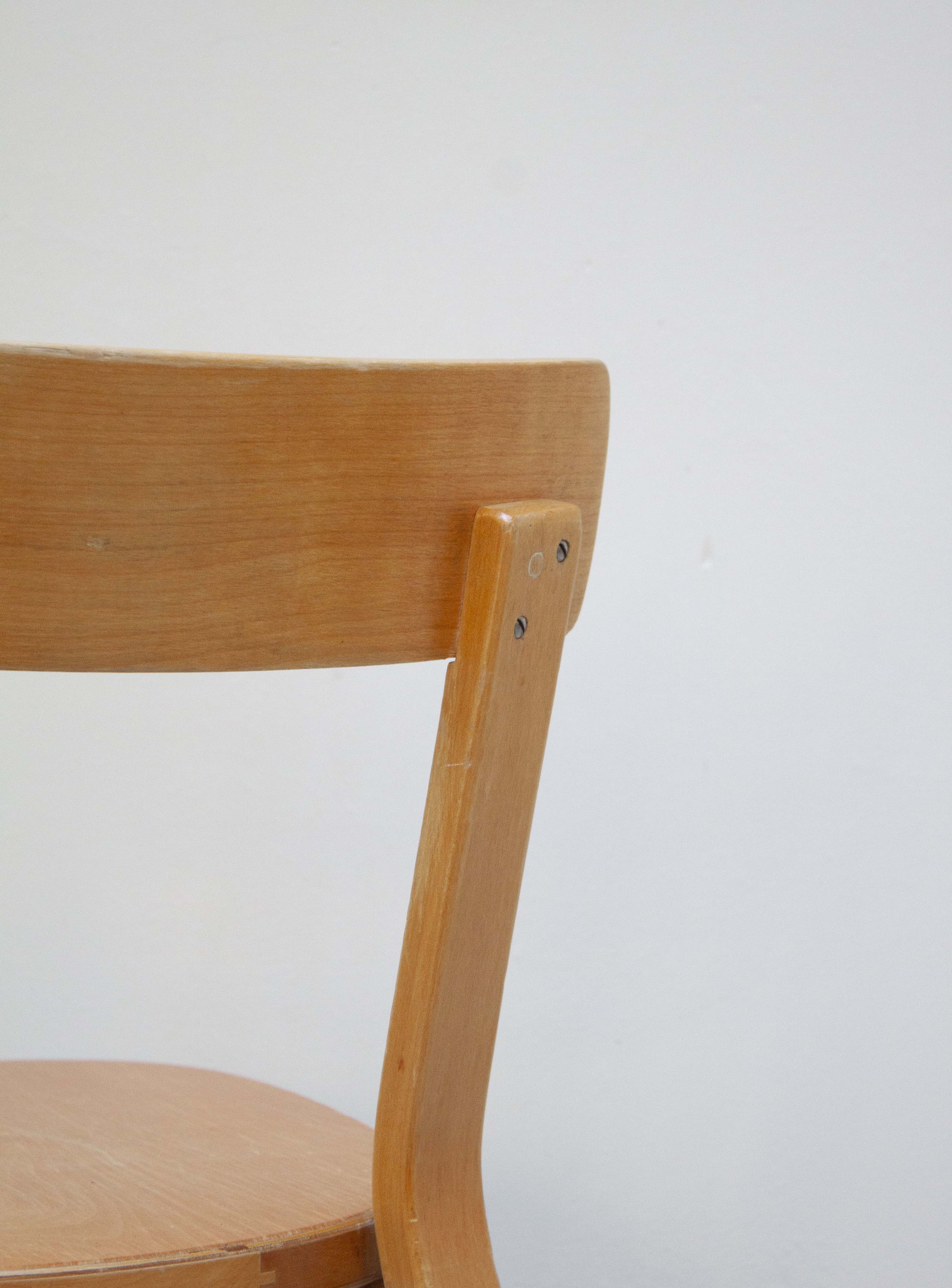 Artek Model 69 Chairs by Alvar Aalto (Birch) - Image 15