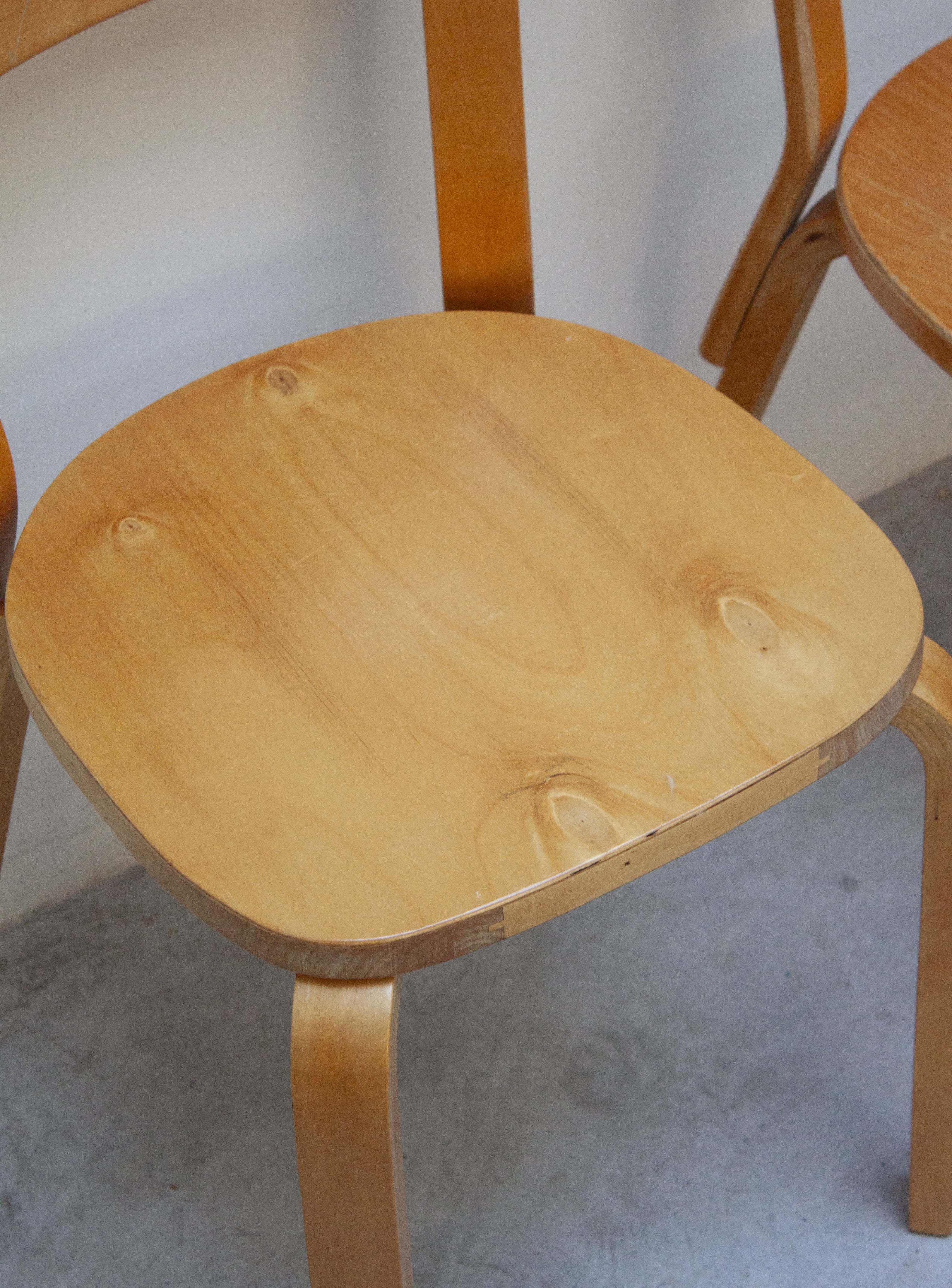 Artek Model 69 Chairs by Alvar Aalto (Birch) - Image 27