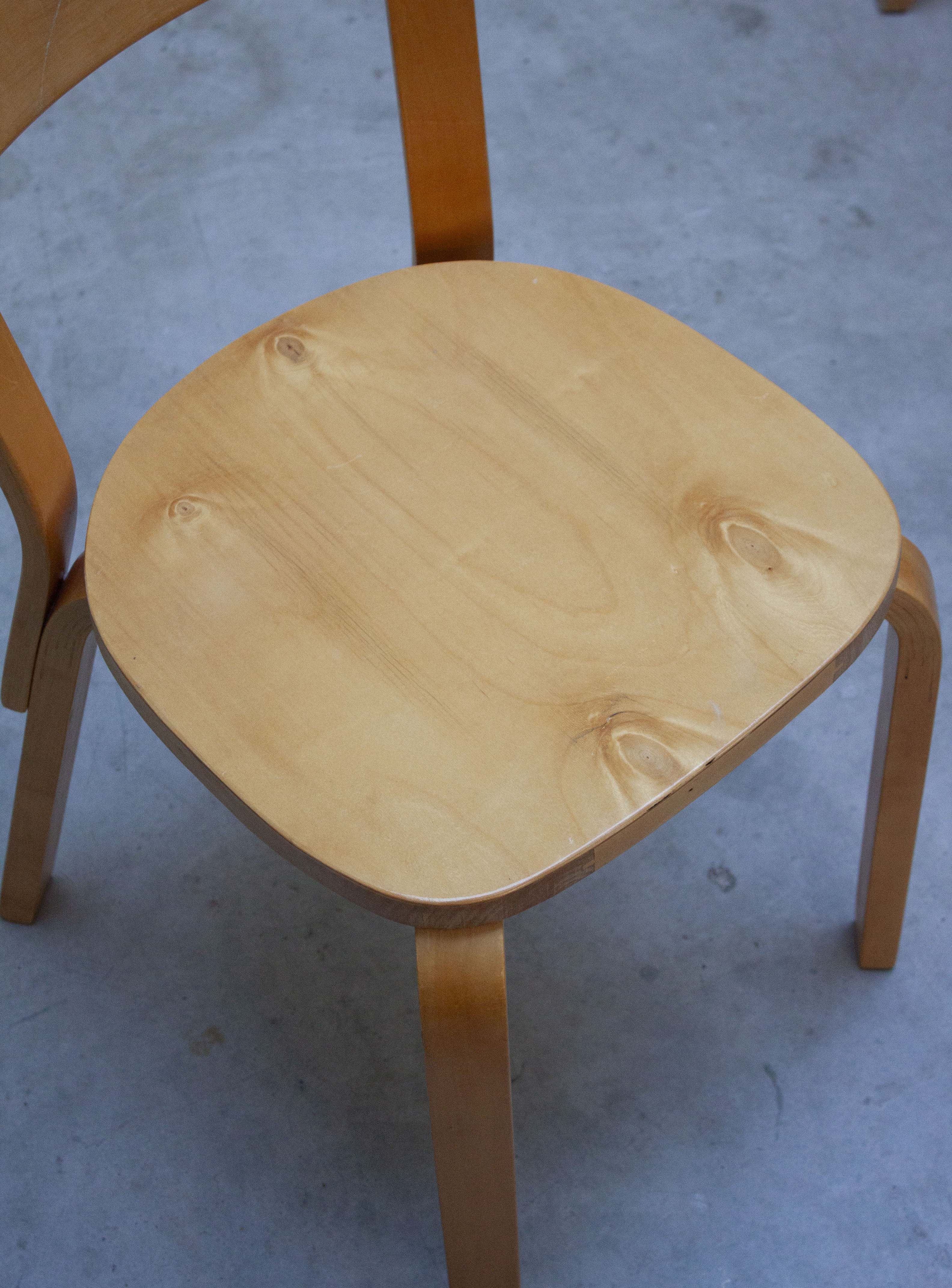 Artek Model 69 Chairs by Alvar Aalto (Birch) - Image 34