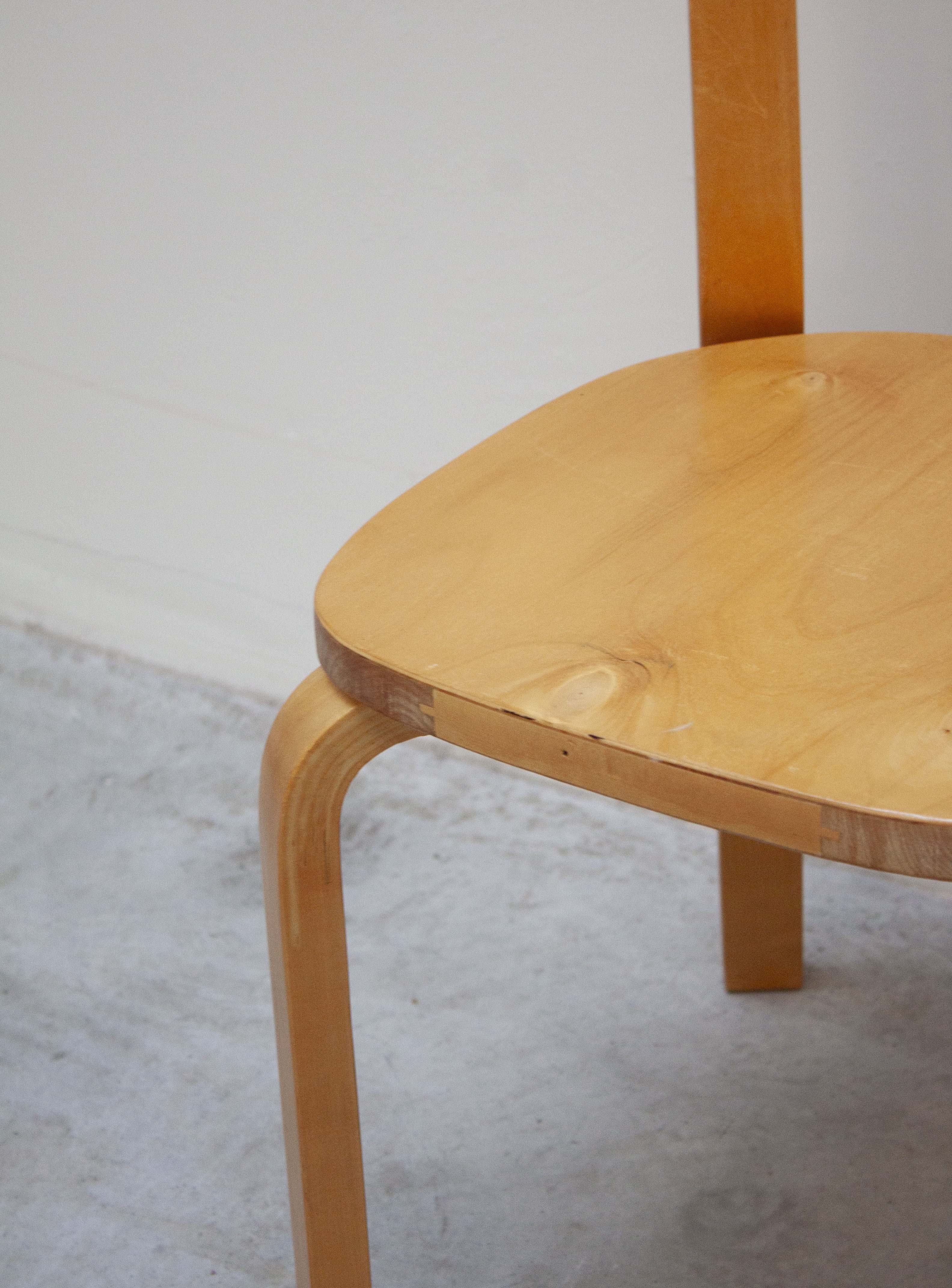 Artek Model 69 Chairs by Alvar Aalto (Birch) - Image 36