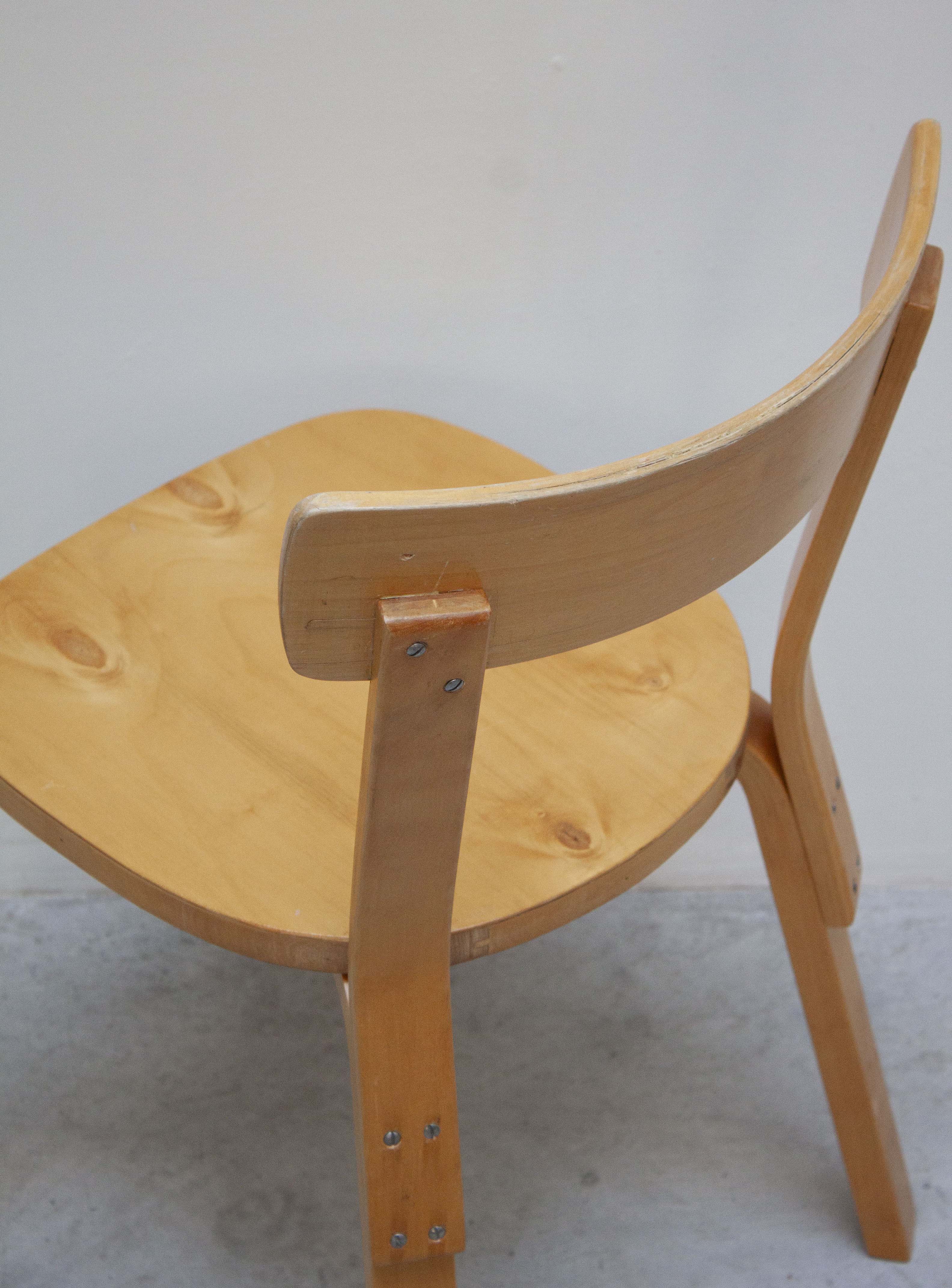 Artek Model 69 Chairs by Alvar Aalto (Birch) - Image 39