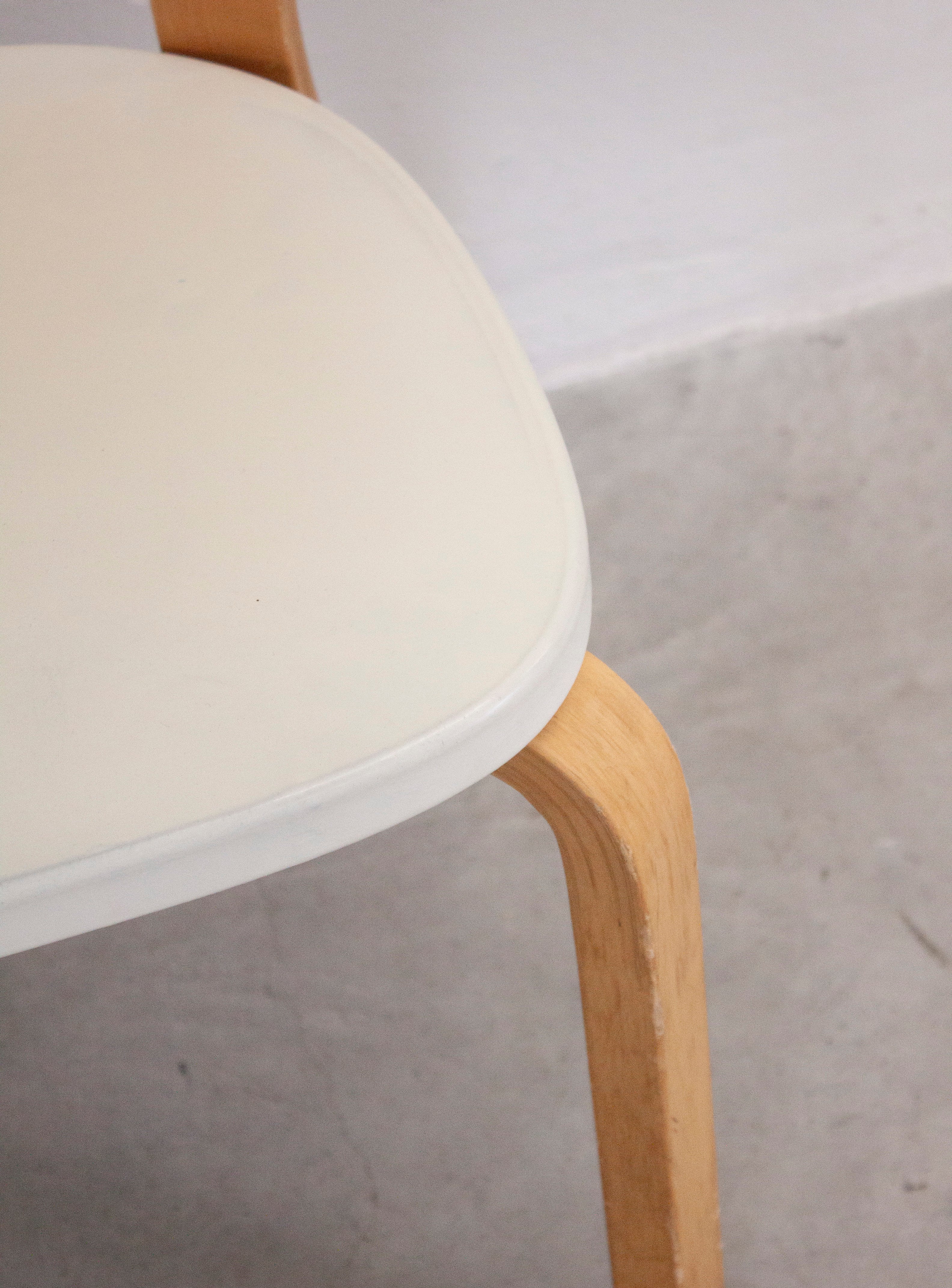 Artek Model 69 Chairs by Alvar Aalto (White) - Image 26