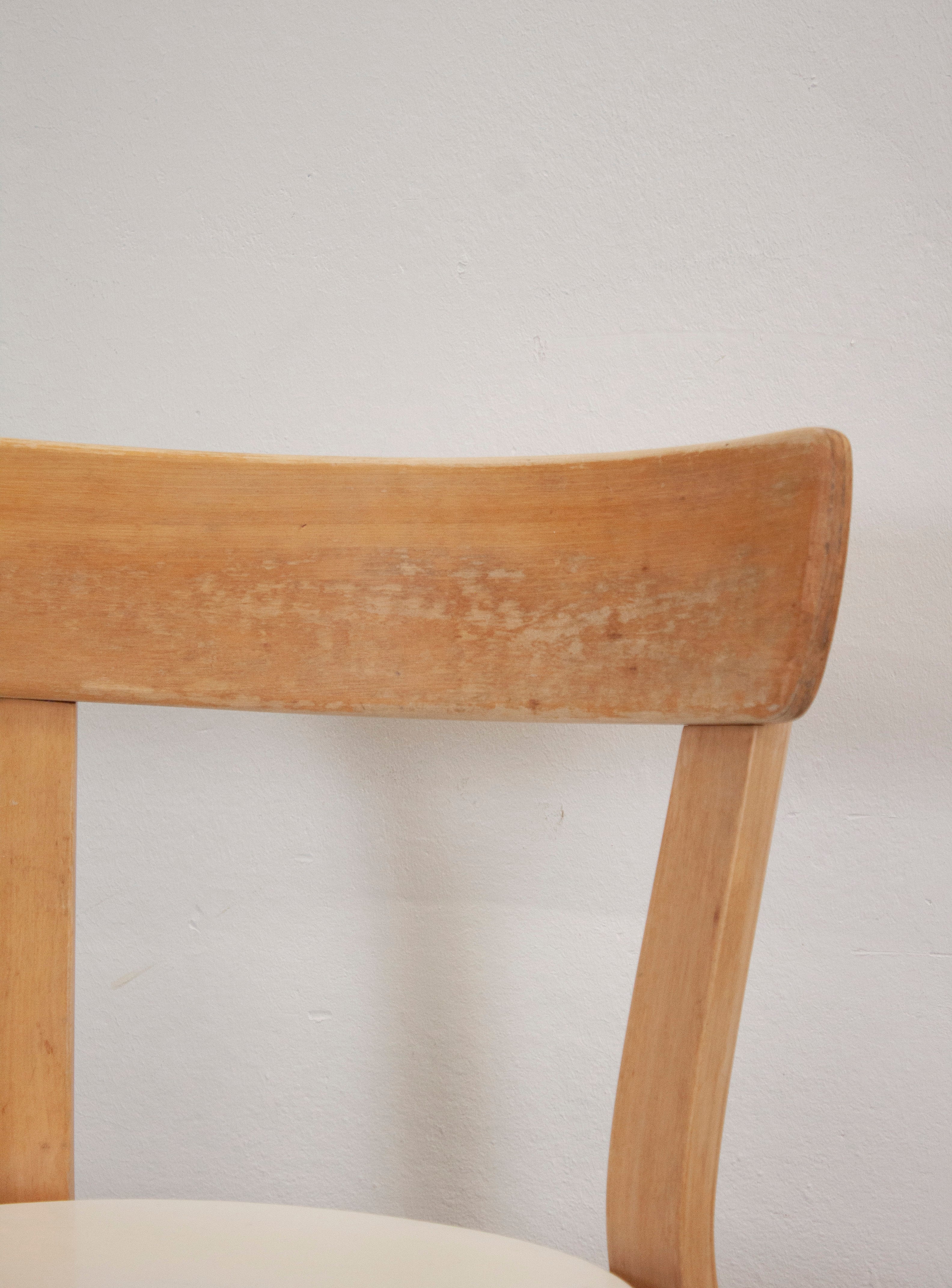 Artek Model 69 Chairs by Alvar Aalto (White) - Image 31