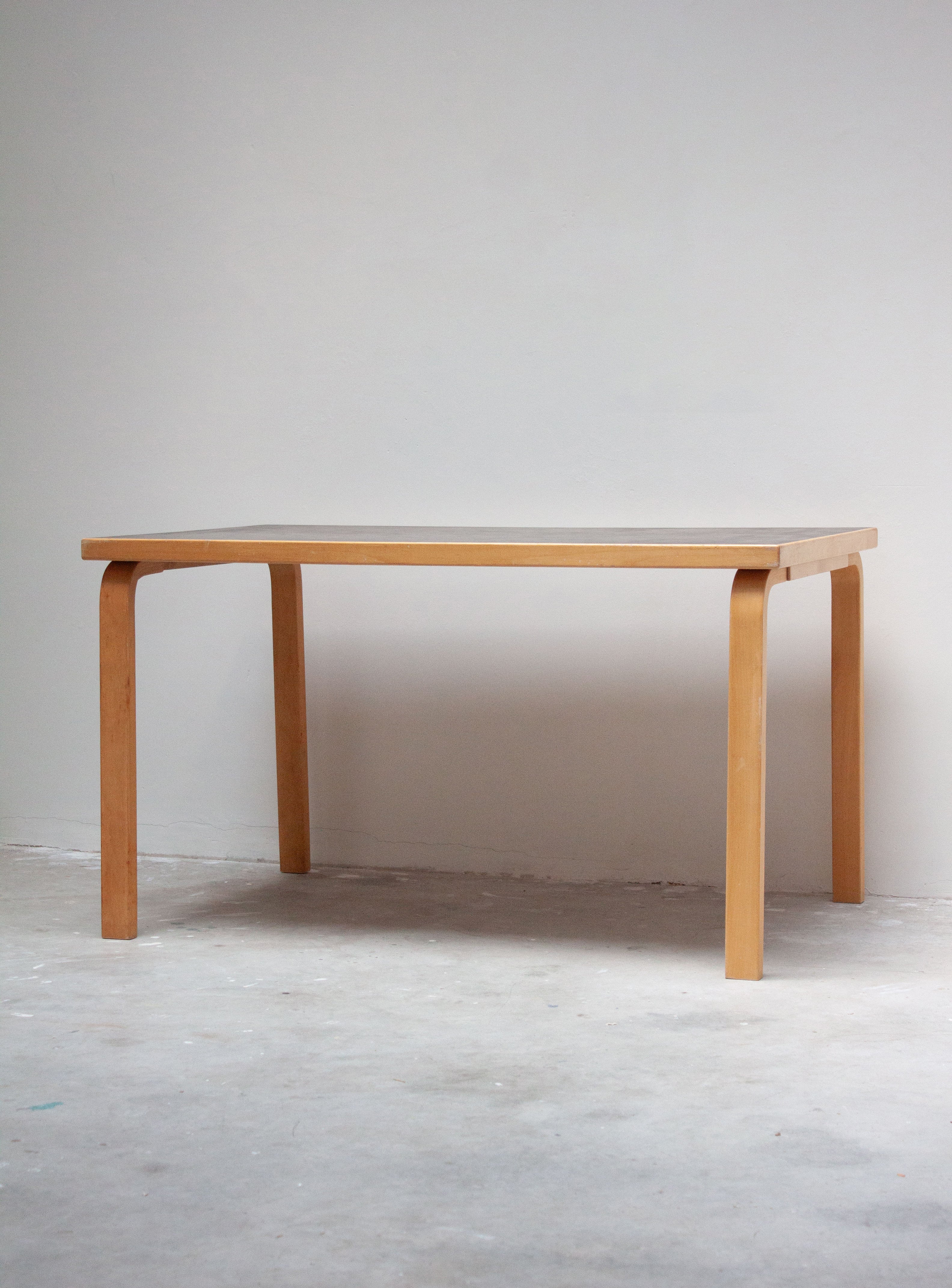 Artek Model 81B Dining Table by Alvar Aalto (Black) - Image 10