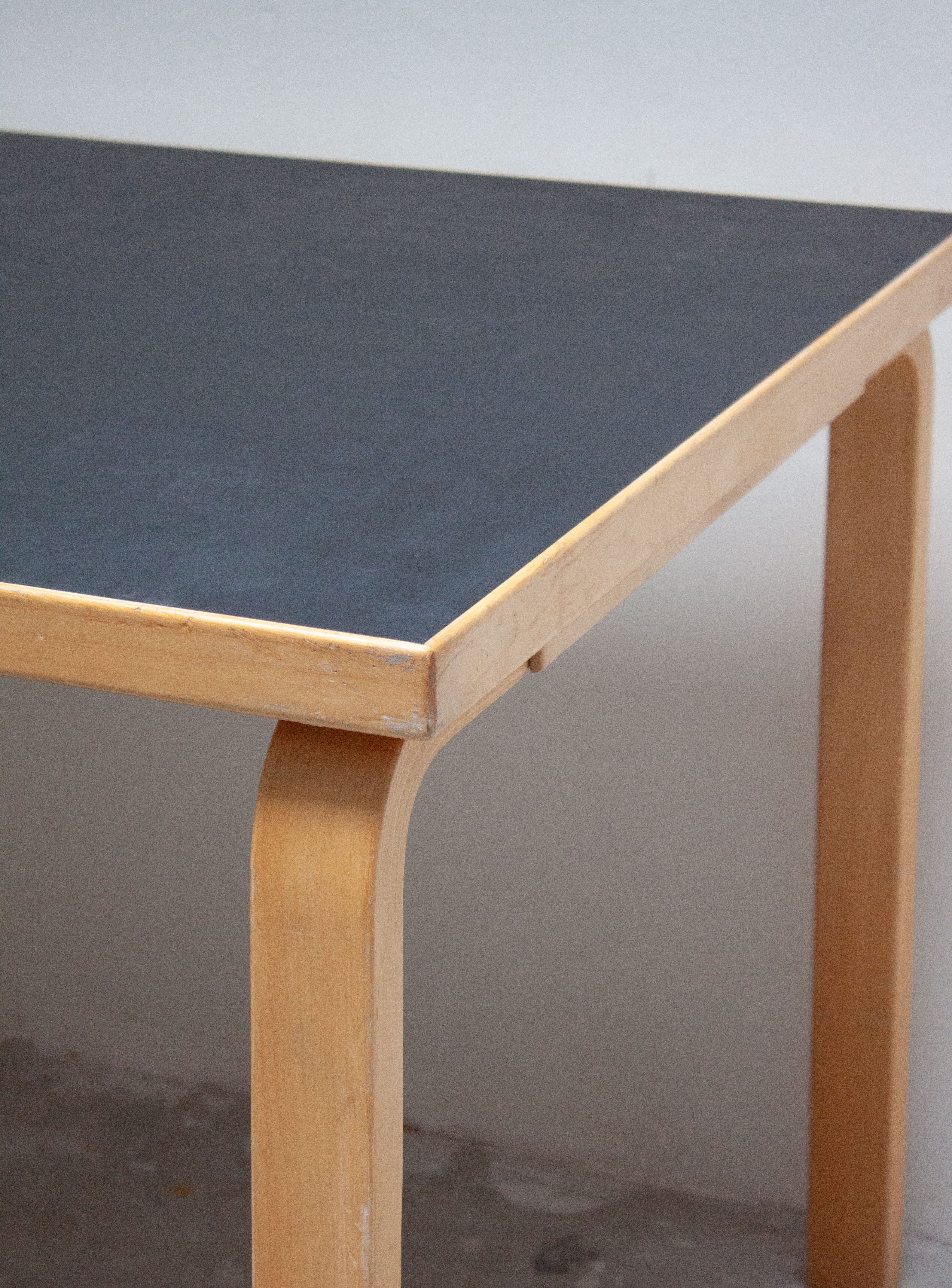 Artek Model 81B Dining Table by Alvar Aalto (Black) - Image 13