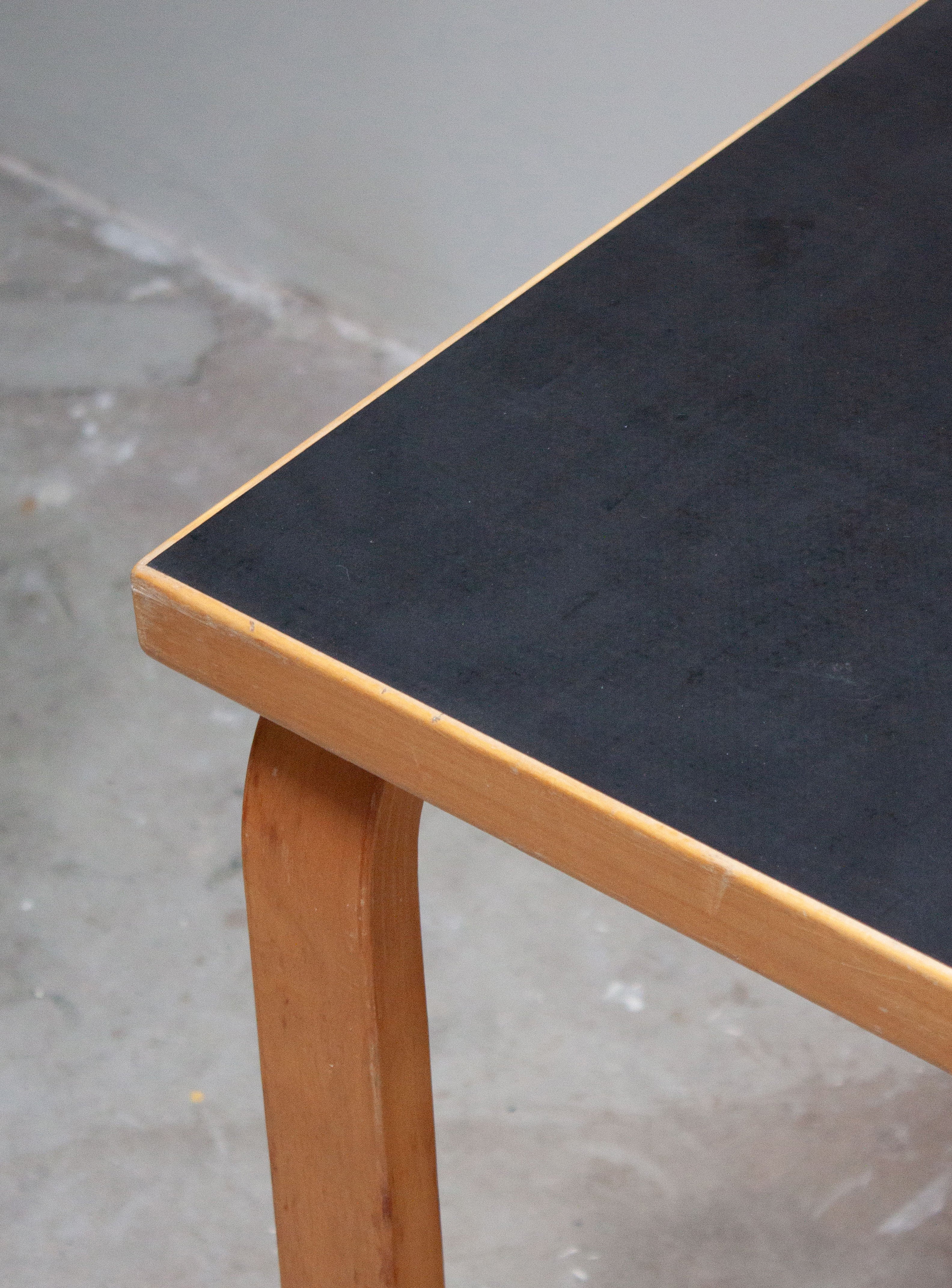 Artek Model 81B Dining Table by Alvar Aalto (Black) - Image 15