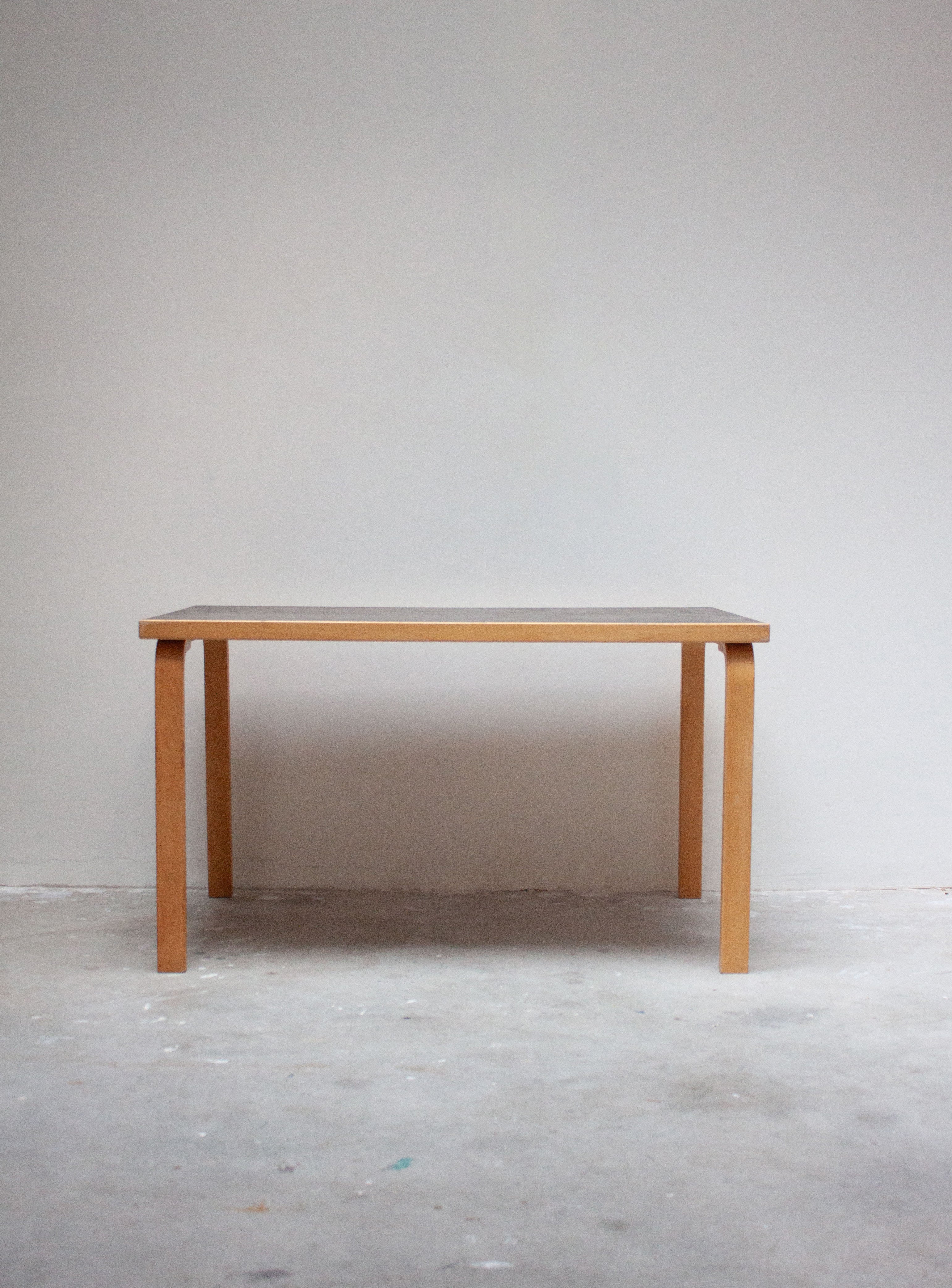 Artek Model 81B Dining Table by Alvar Aalto (Black) - Image 2