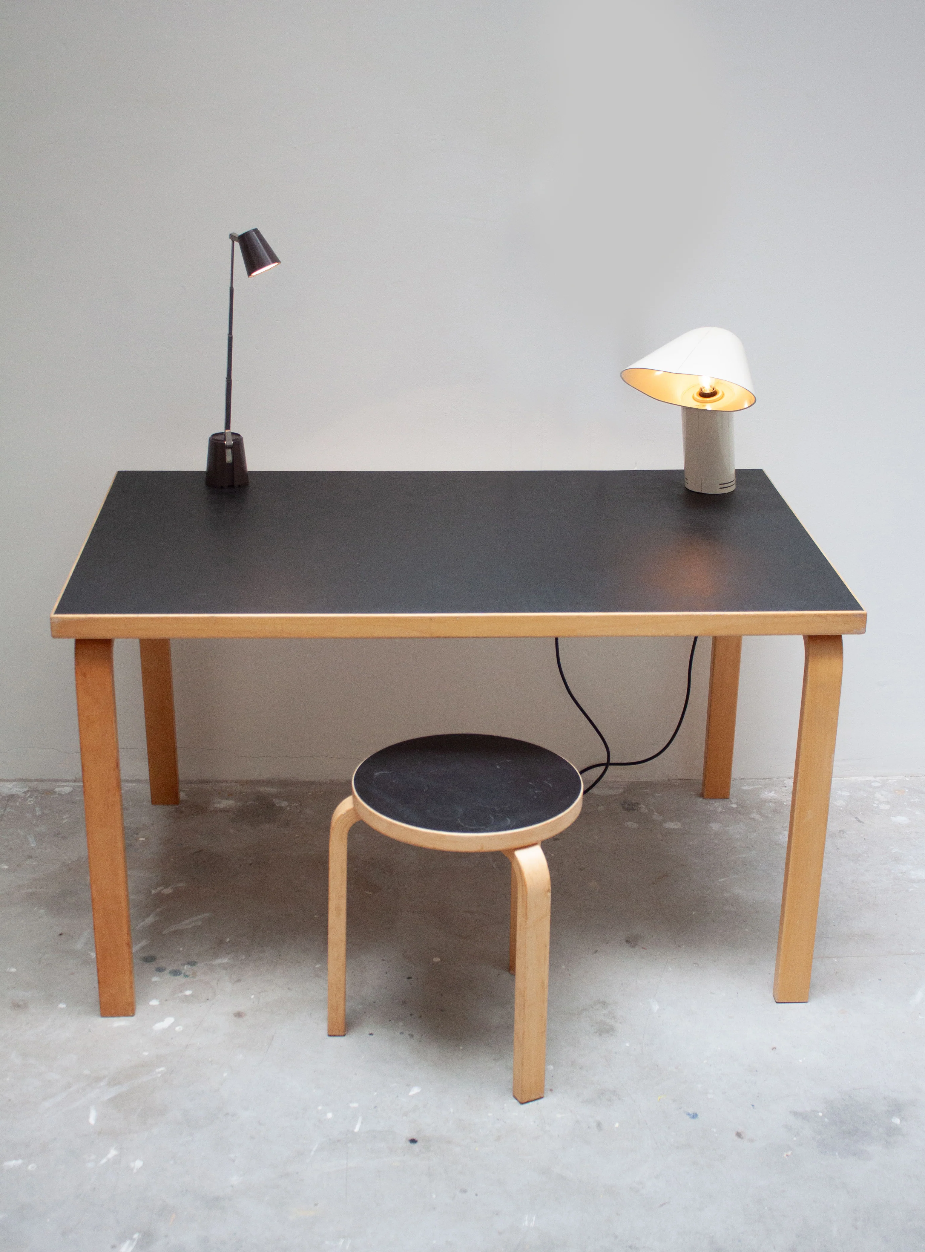 Artek Model 81B Dining Table by Alvar Aalto (Black) - Image 27