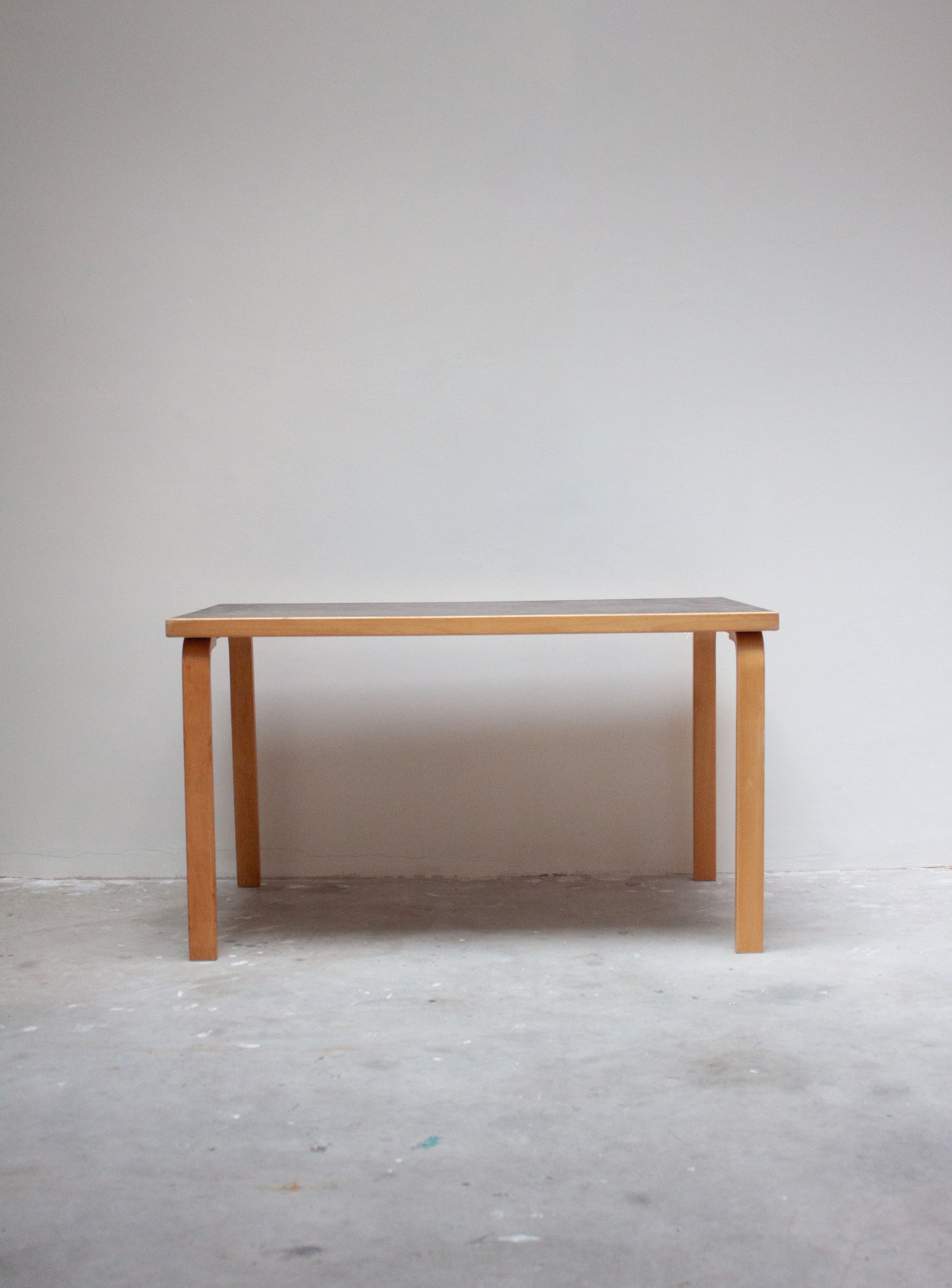 Artek Model 81B Dining Table by Alvar Aalto (Black) - Image 4