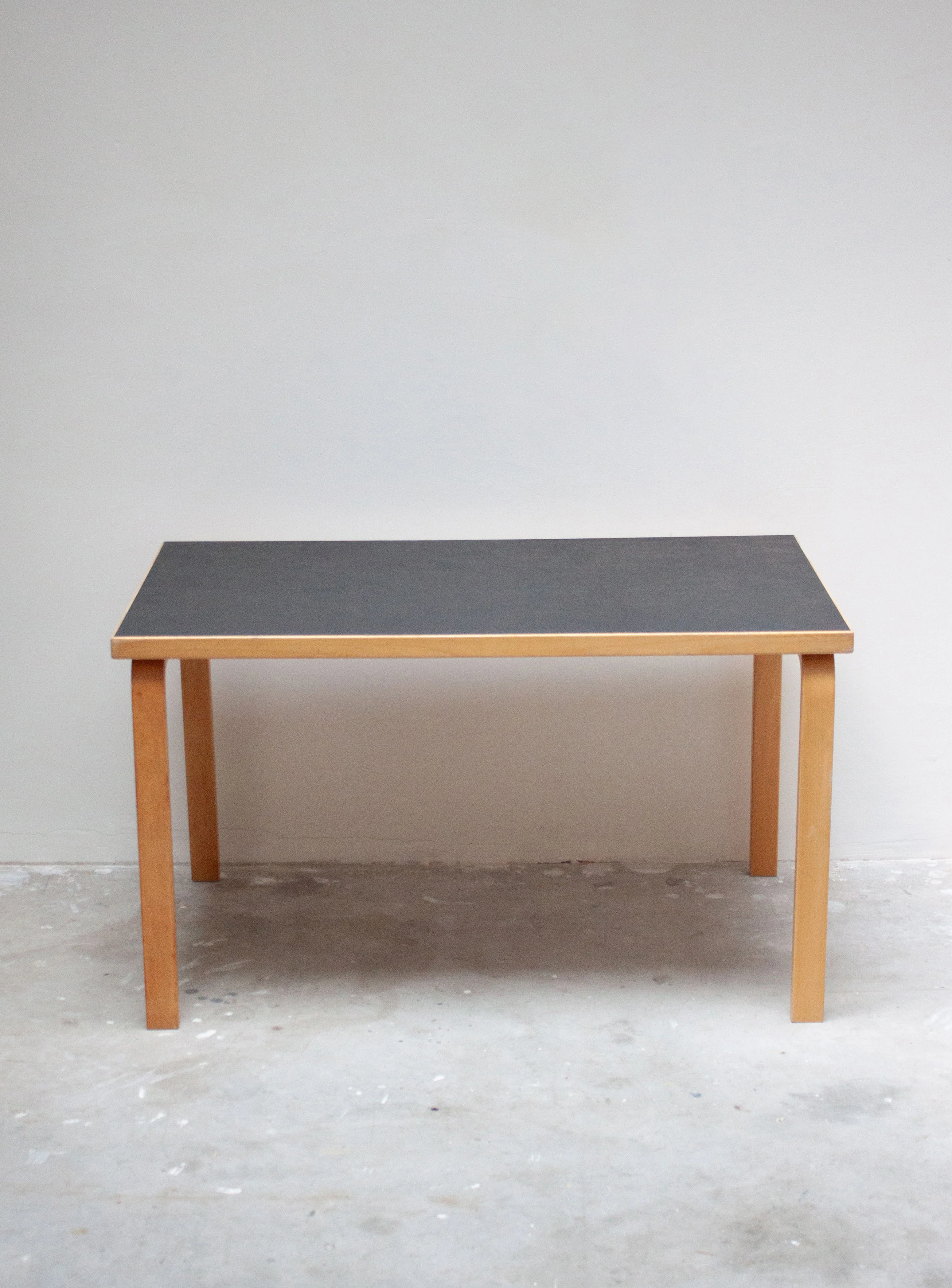 Artek Model 81B Dining Table by Alvar Aalto (Black) - Image 6