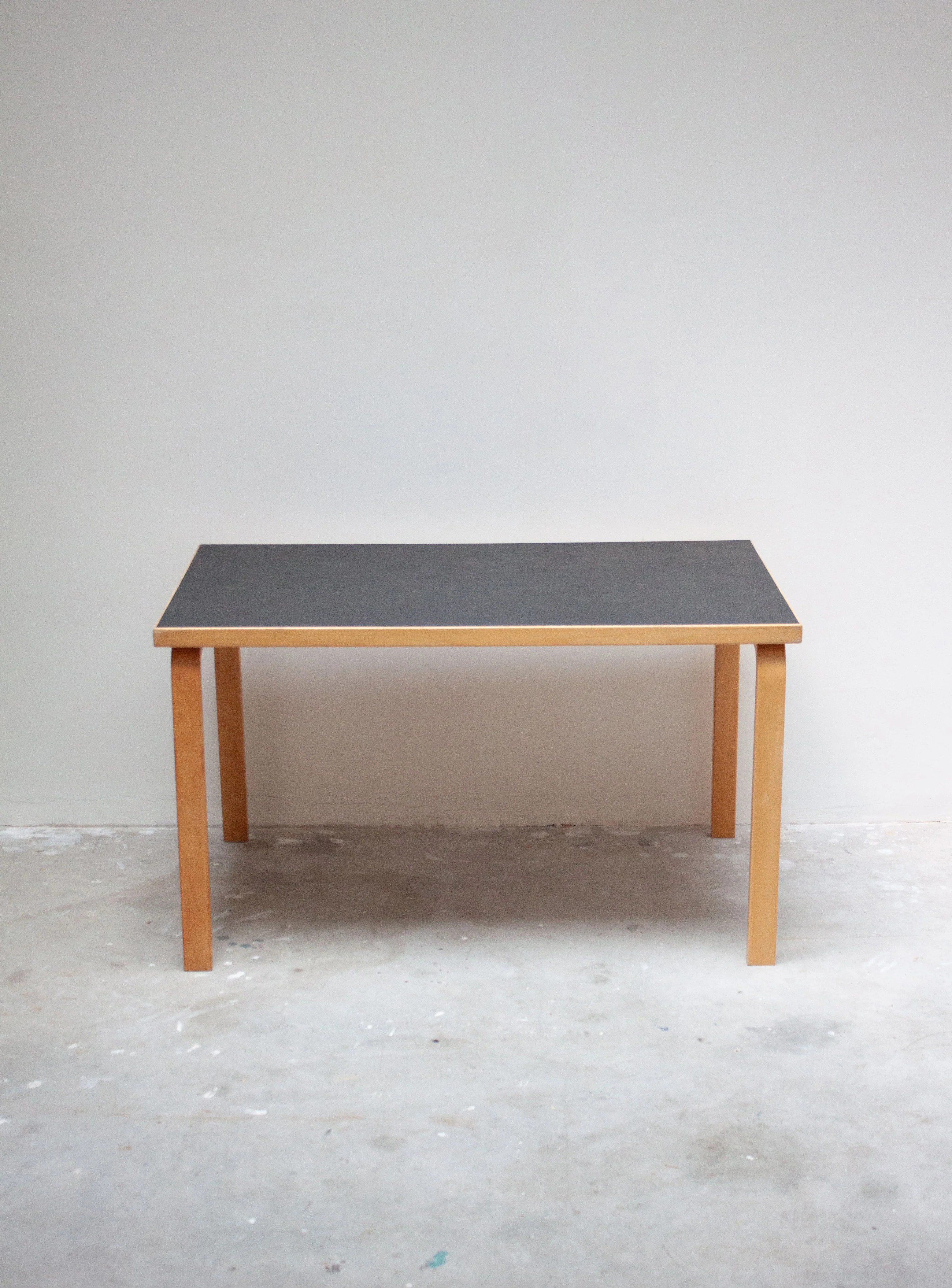 Artek Model 81B Dining Table by Alvar Aalto (Black) - Image 7