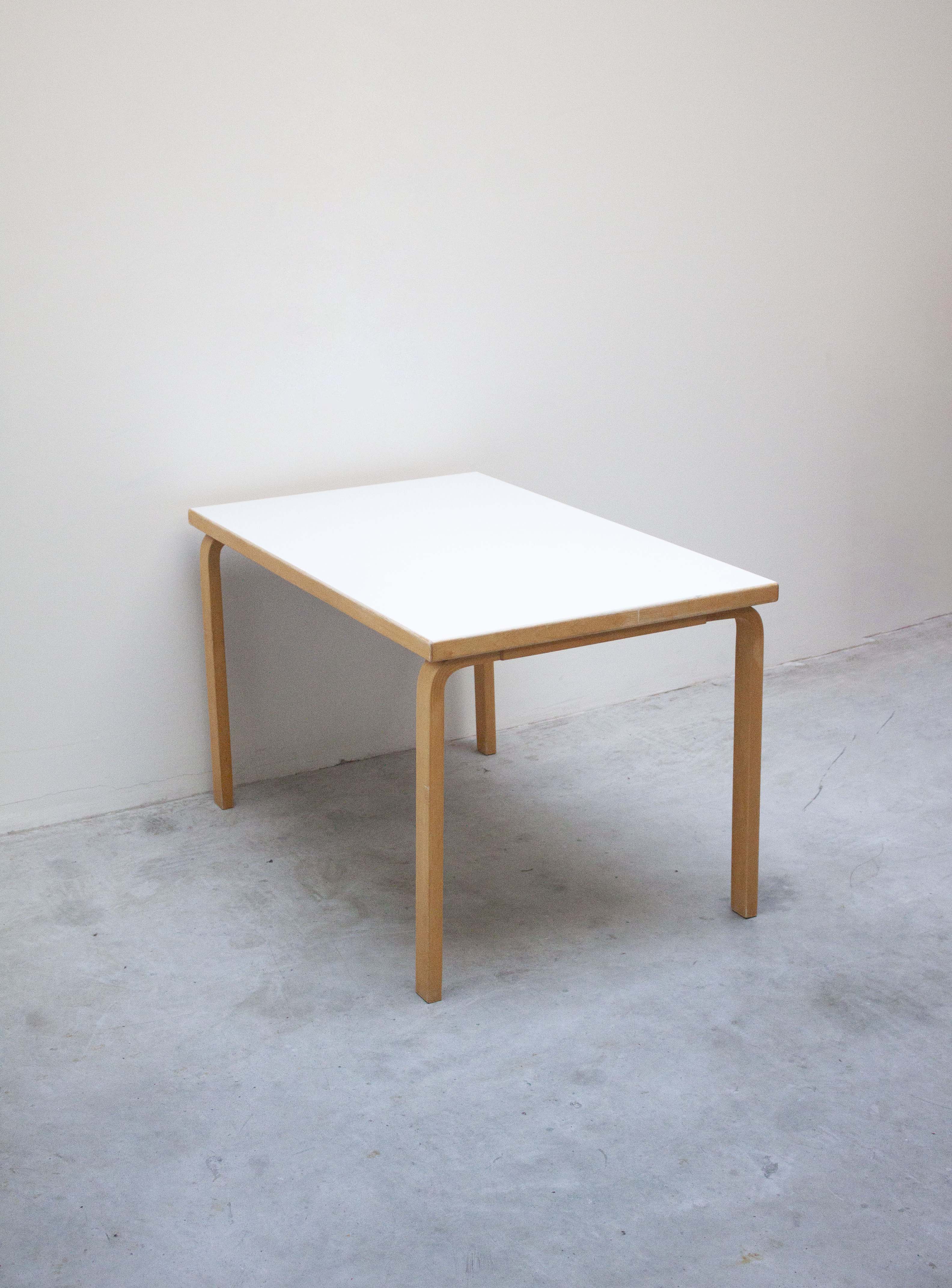 Artek Model 81B Dining Table by Alvar Aalto (White) - Image 15