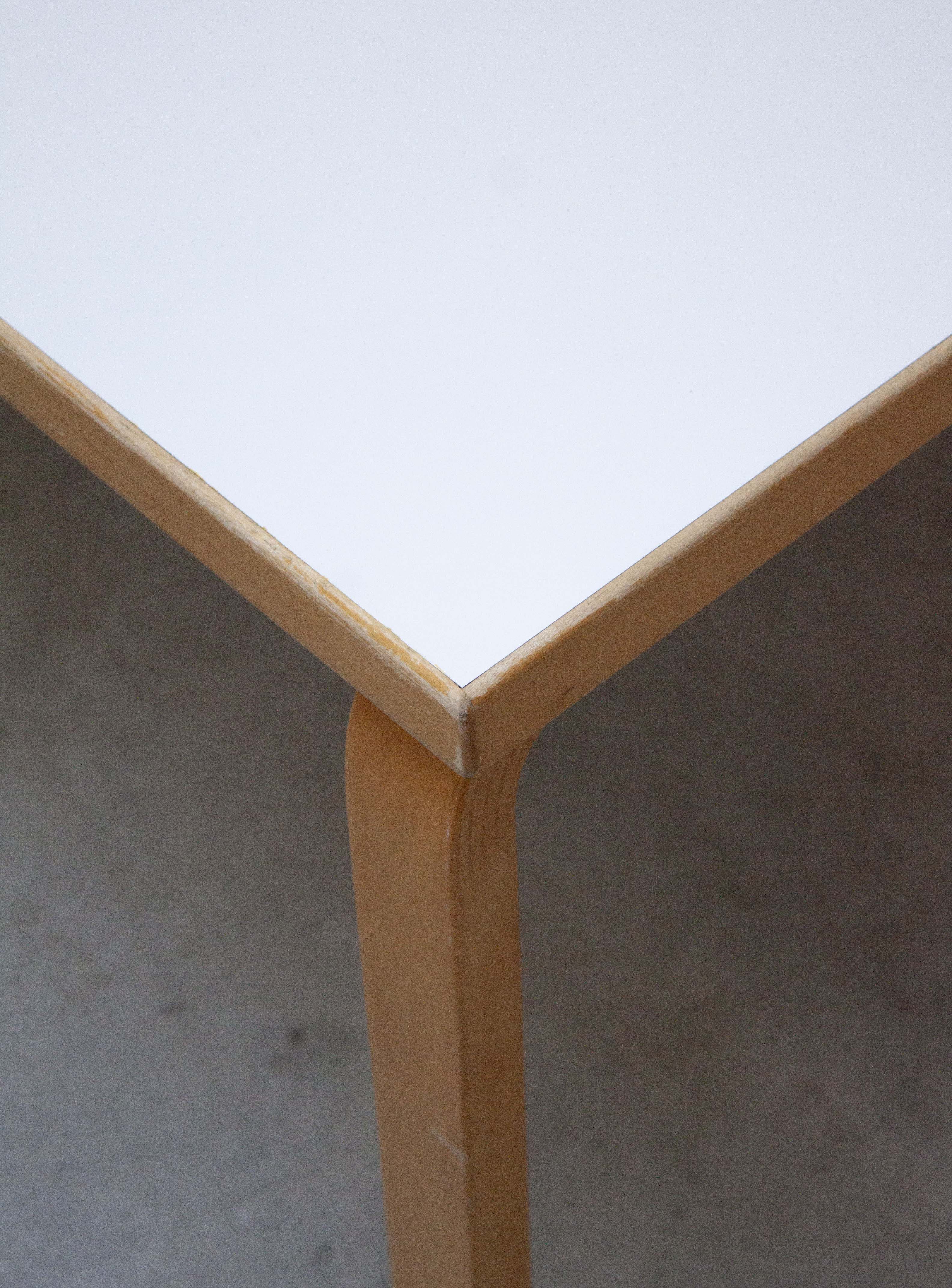 Artek Model 81B Dining Table by Alvar Aalto (White) - Image 19