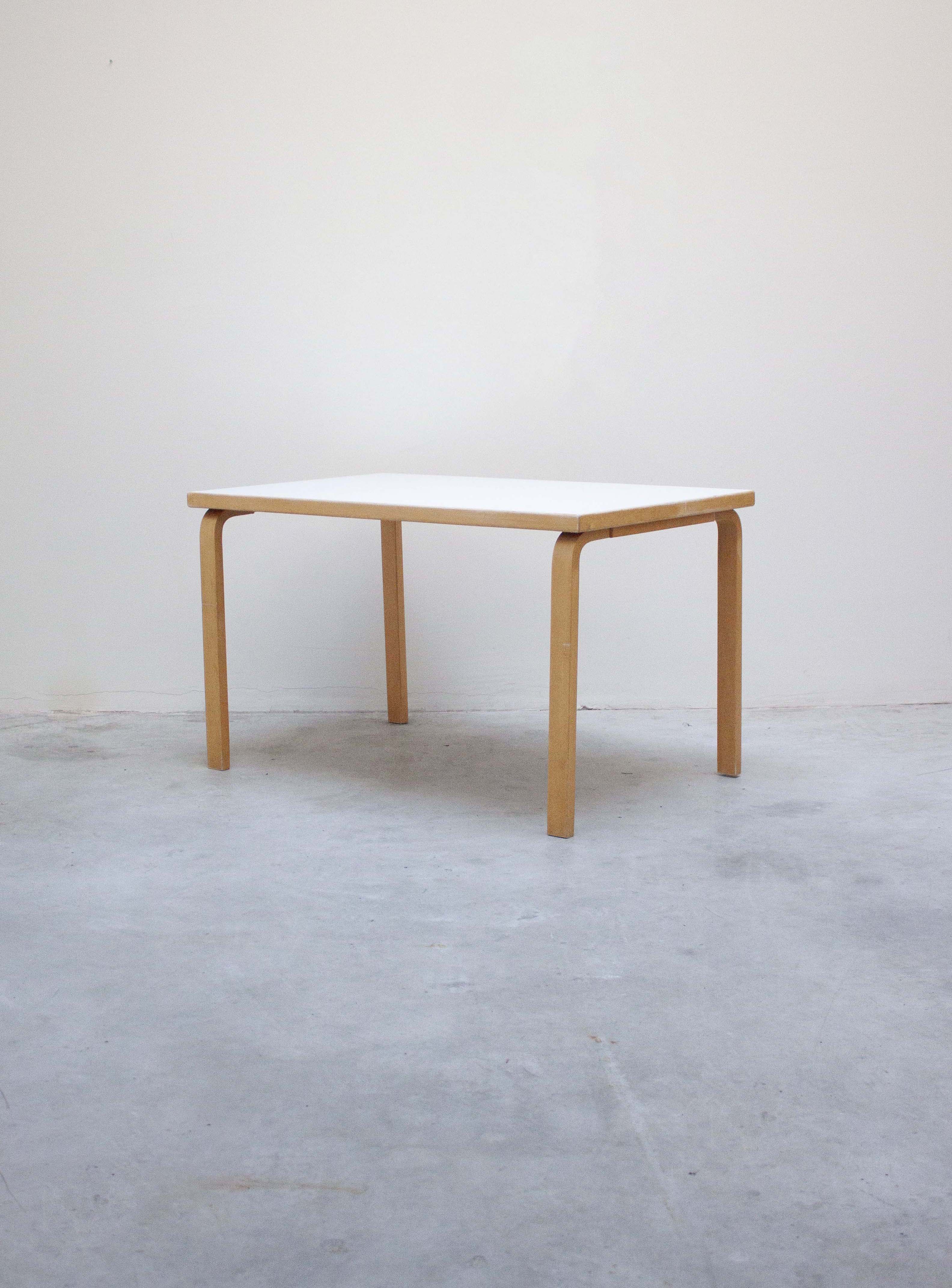 Artek Model 81B Dining Table by Alvar Aalto (White) - Image 2