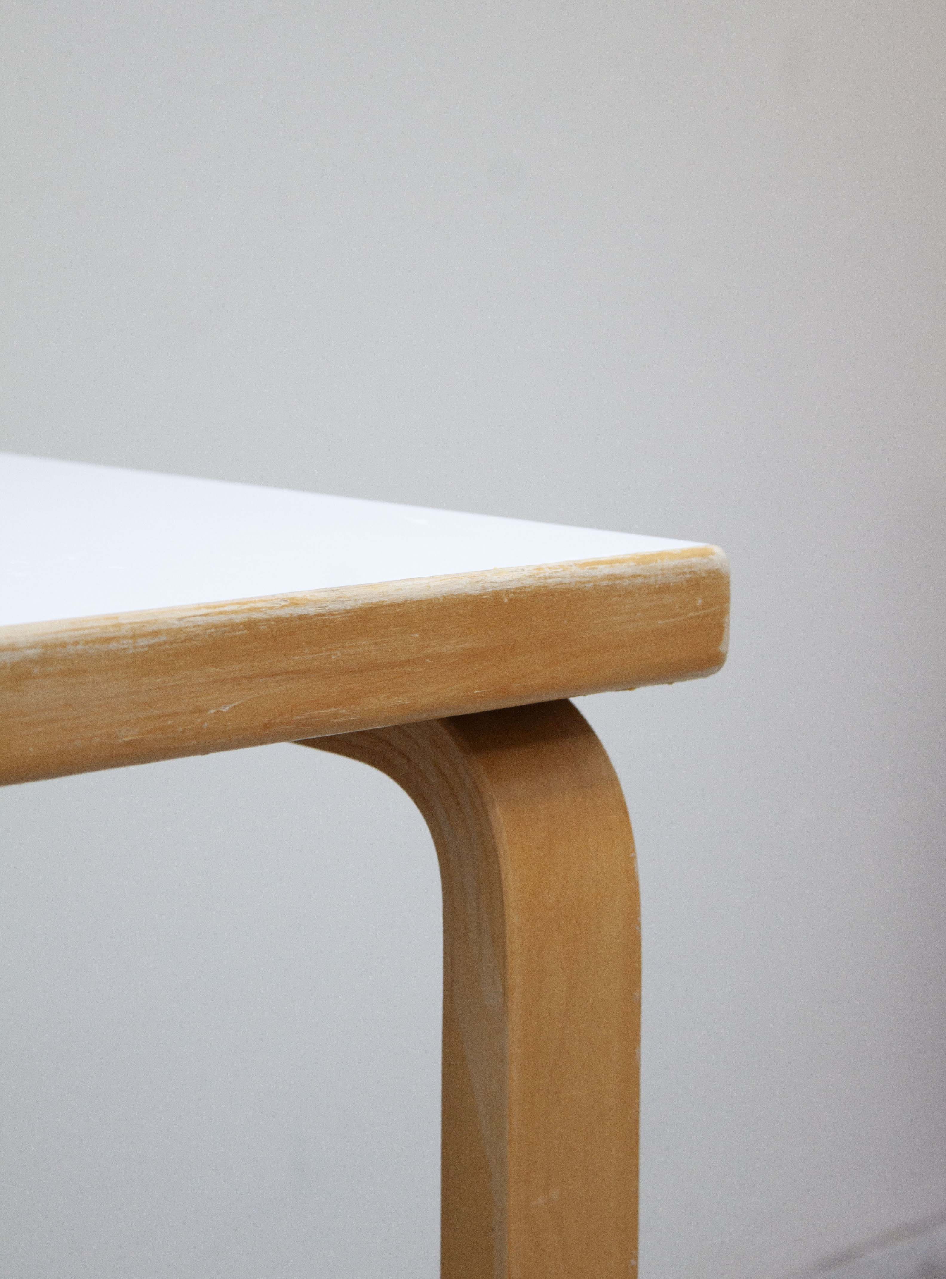 Artek Model 81B Dining Table by Alvar Aalto (White) - Image 22