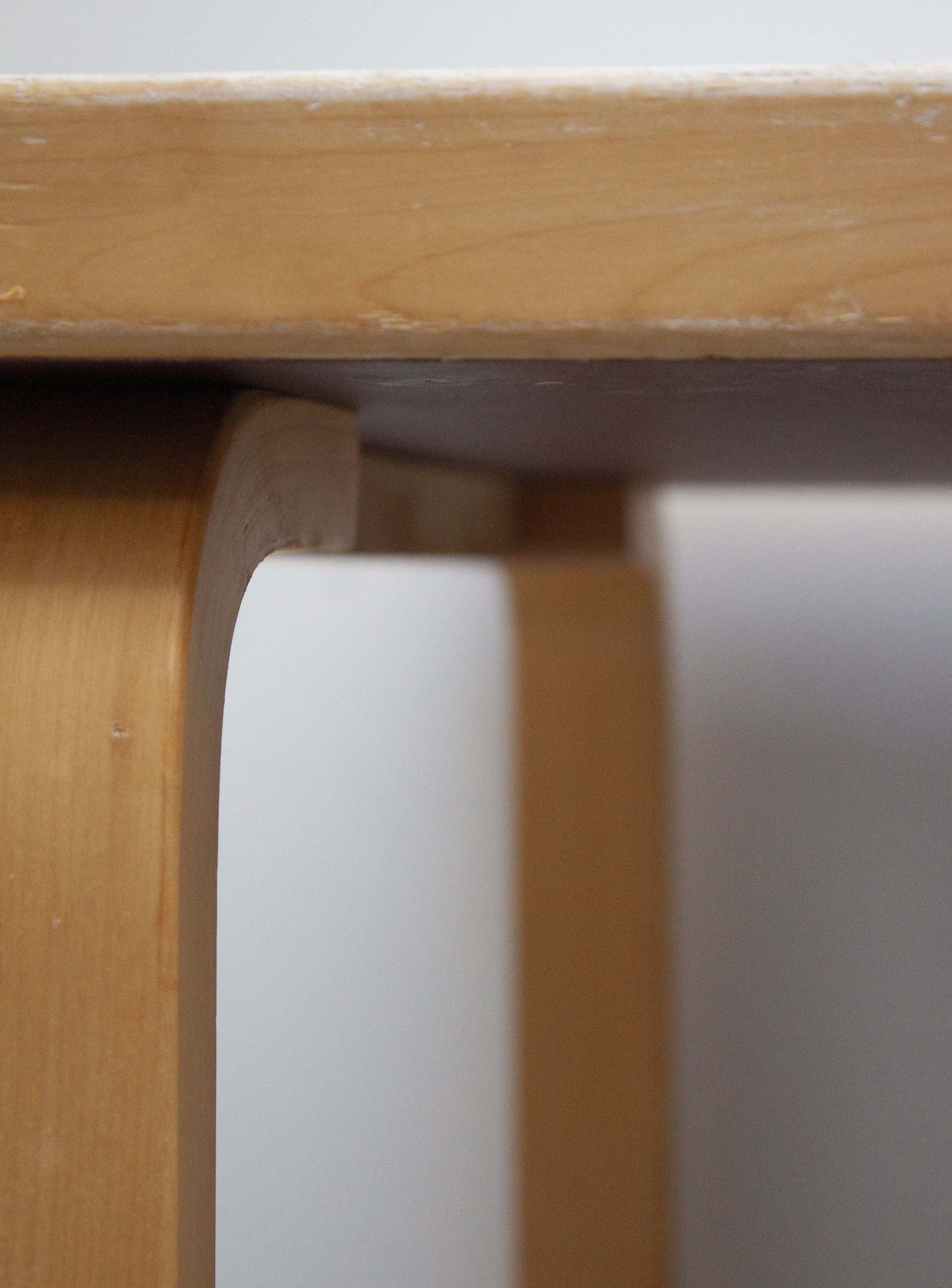 Artek Model 81B Dining Table by Alvar Aalto (White) - Image 24
