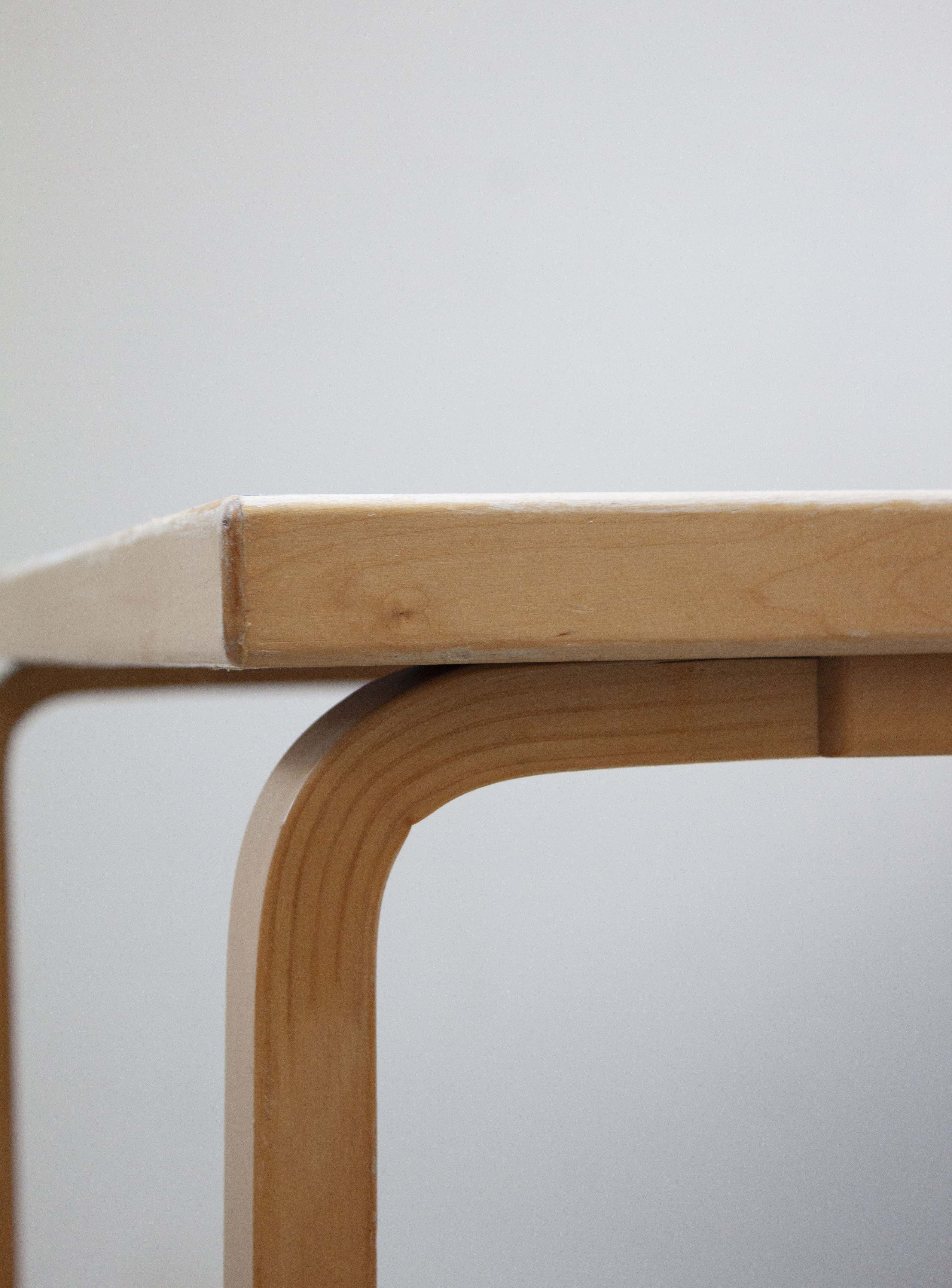 Artek Model 81B Dining Table by Alvar Aalto (White) - Image 27