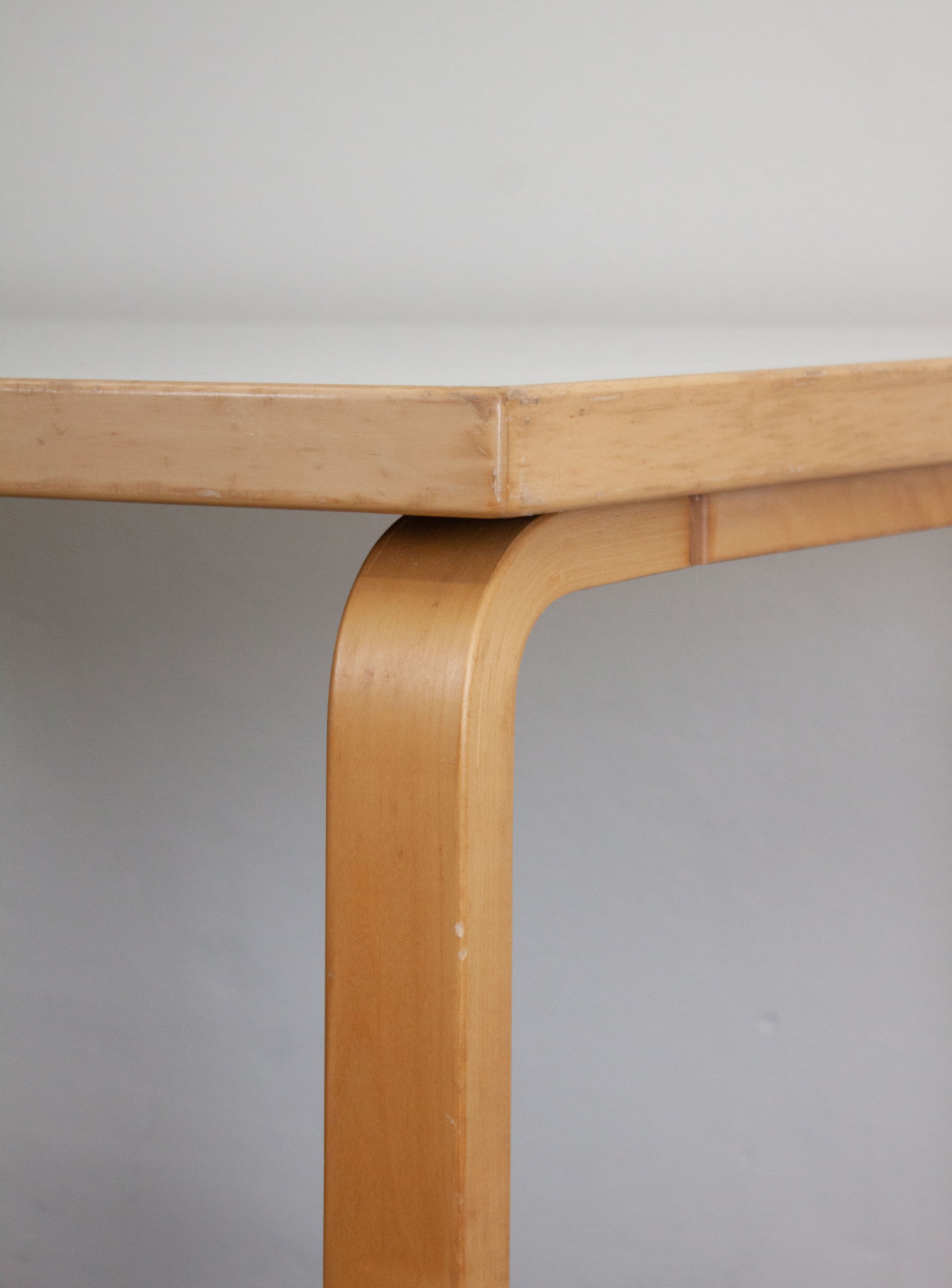 Artek Model 81B Dining Table by Alvar Aalto (White) - Image 10