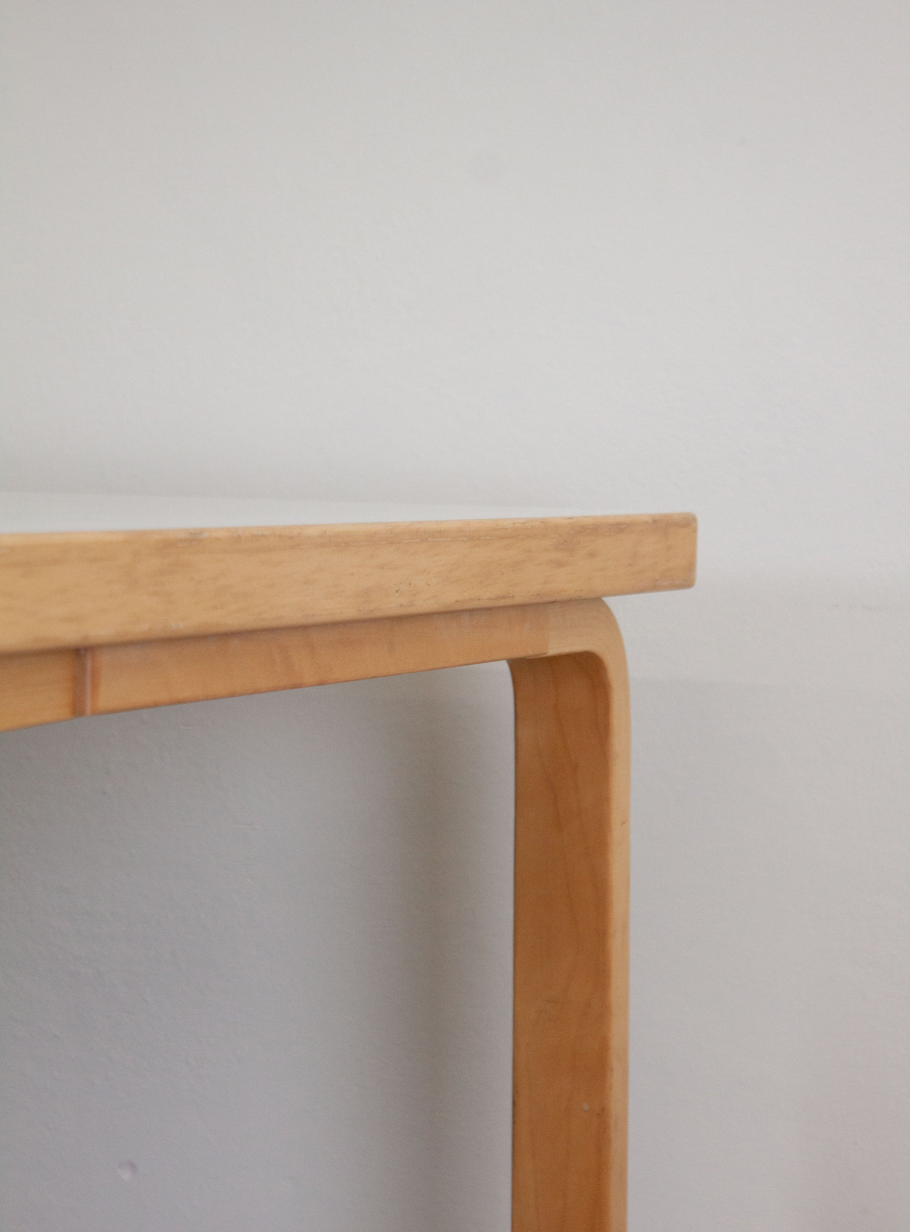 Artek Model 81B Dining Table by Alvar Aalto (White) - Image 11