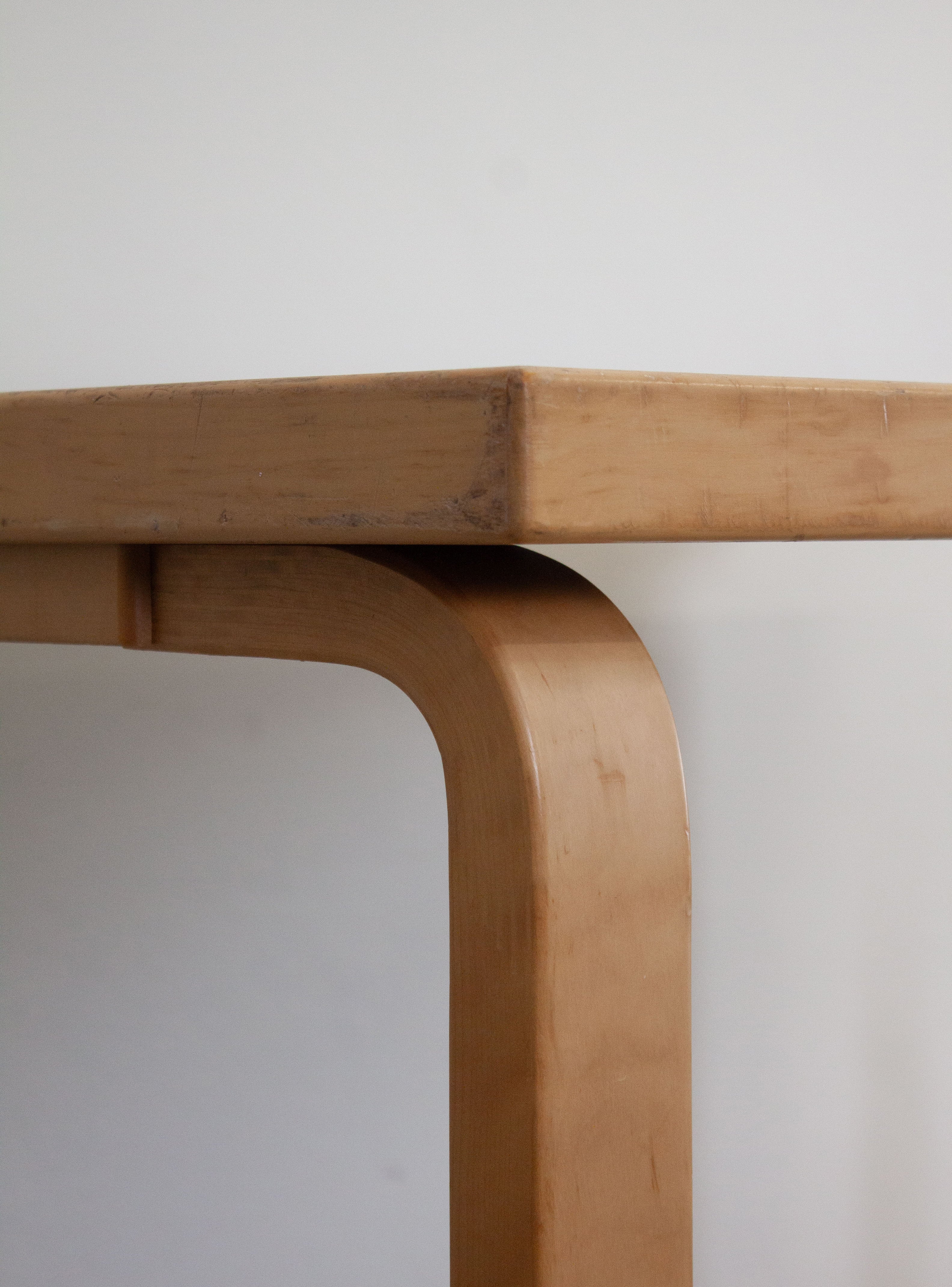 Artek Model 81B Dining Table by Alvar Aalto (White) - Image 13