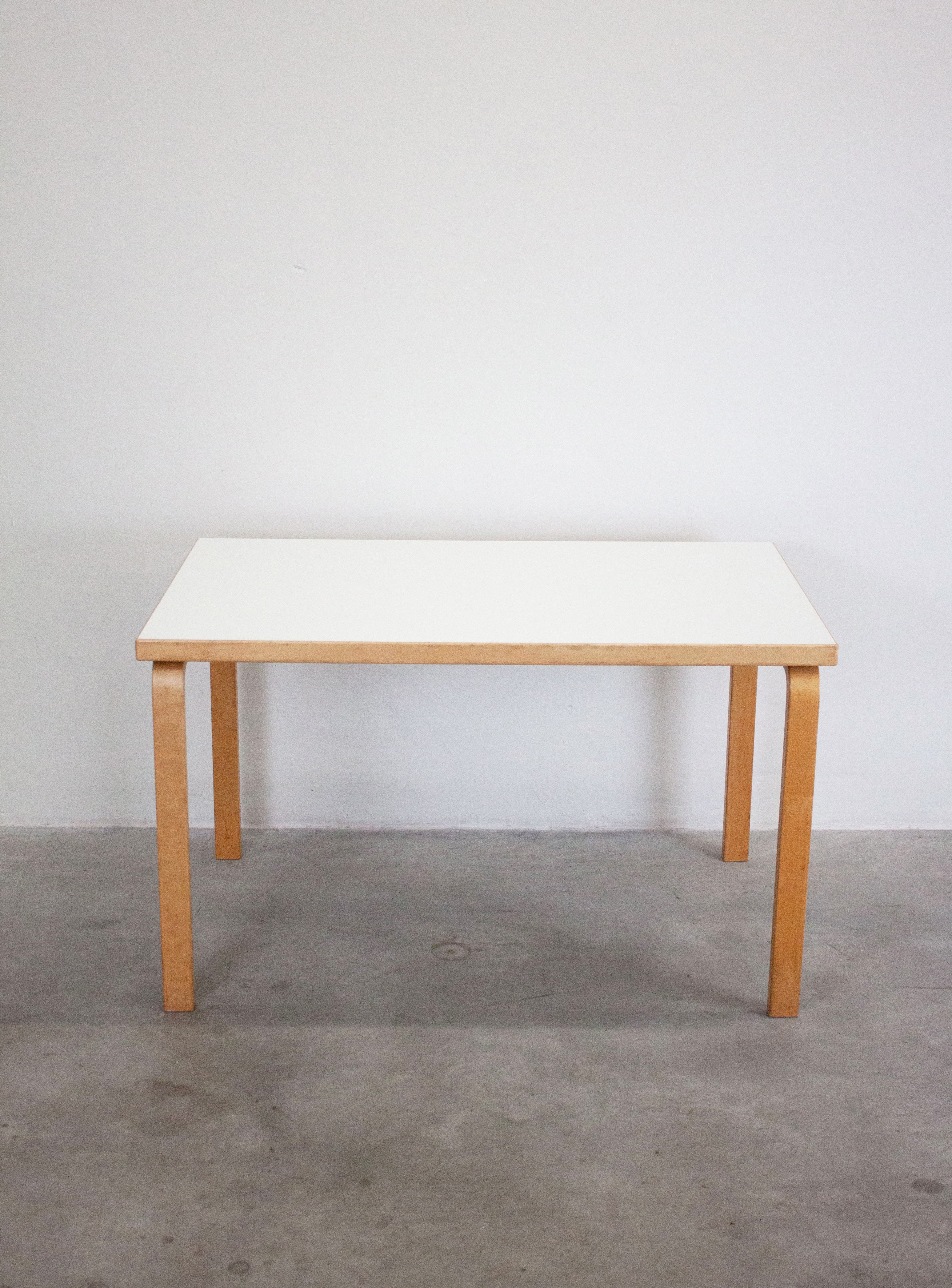 Artek Model 81B Dining Table by Alvar Aalto (White) - Image 2