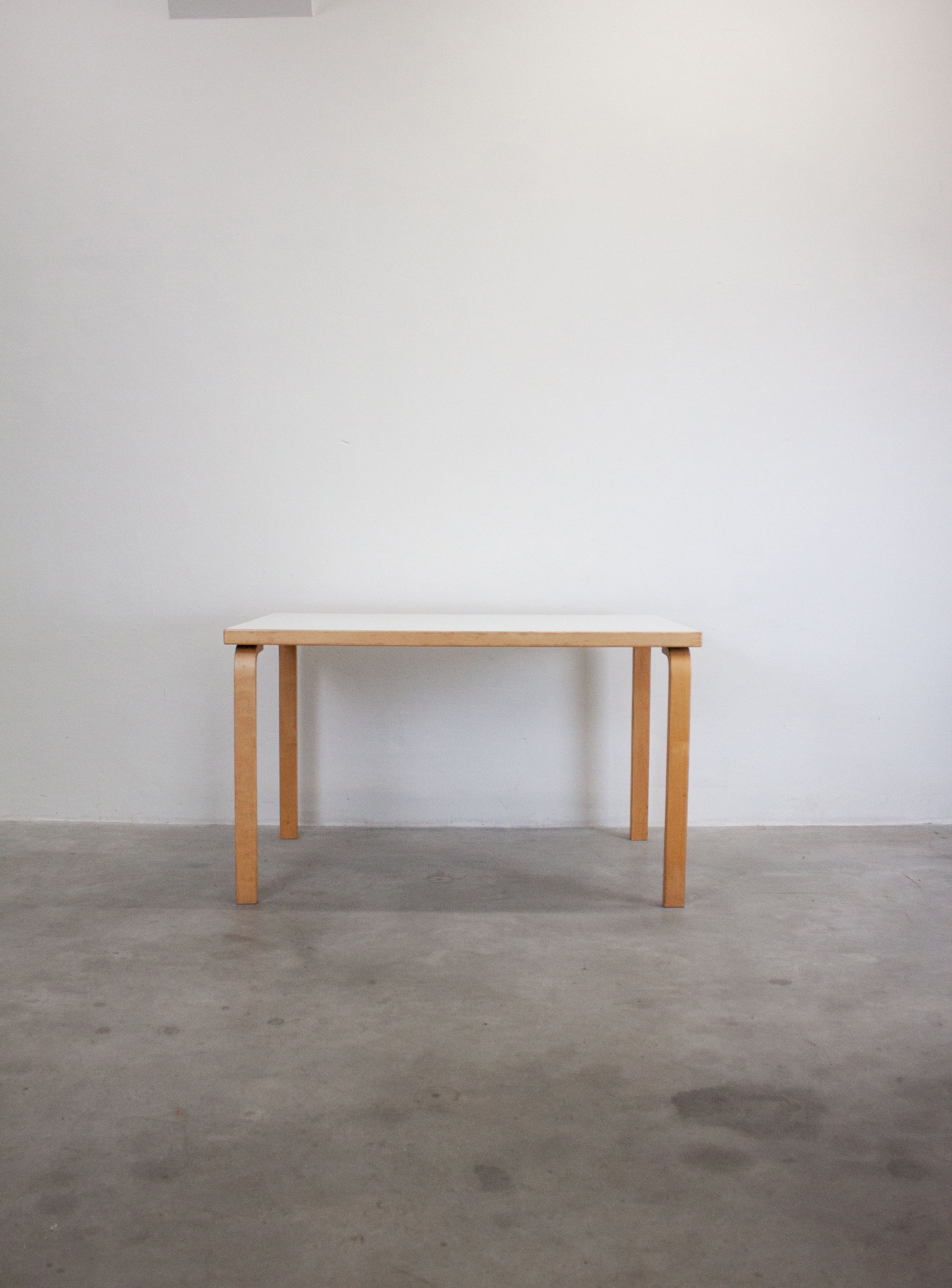 Artek Model 81B Dining Table by Alvar Aalto (White) - Image 4
