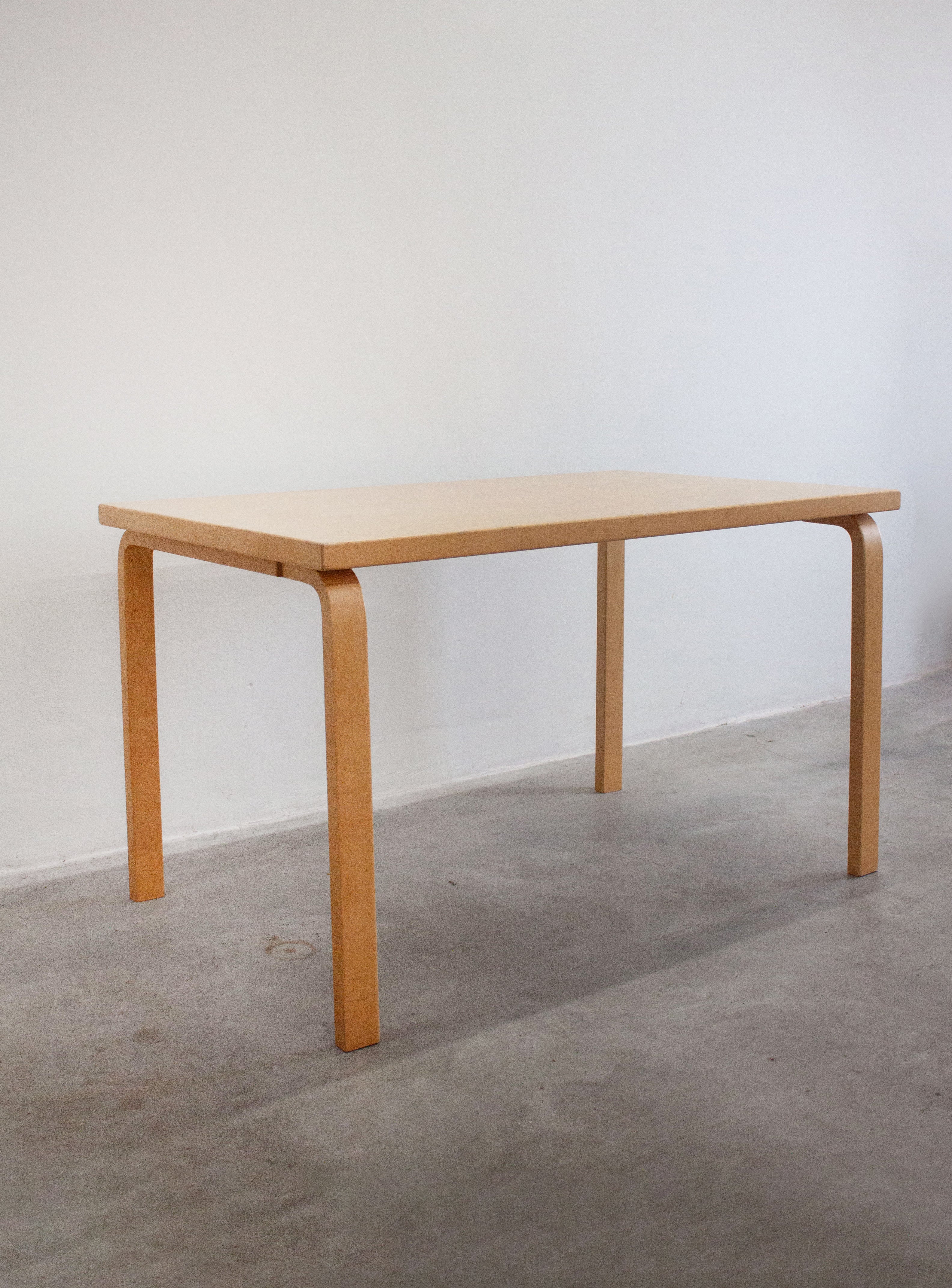 Artek Model 81B Dining Table by Alvar Aalto (Birch) - Image 11
