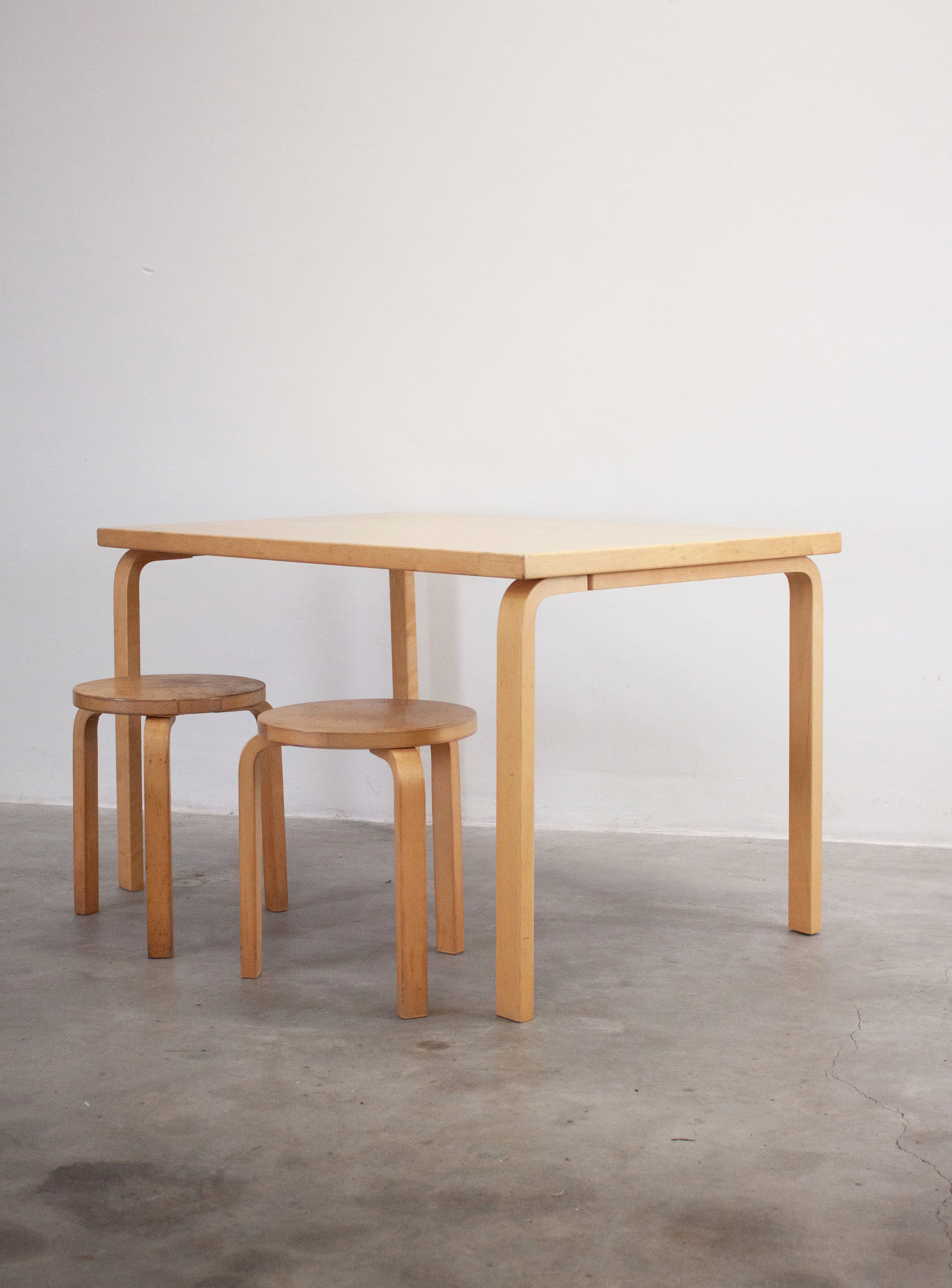 Artek Model 81B Dining Table by Alvar Aalto (Birch) - Image 13