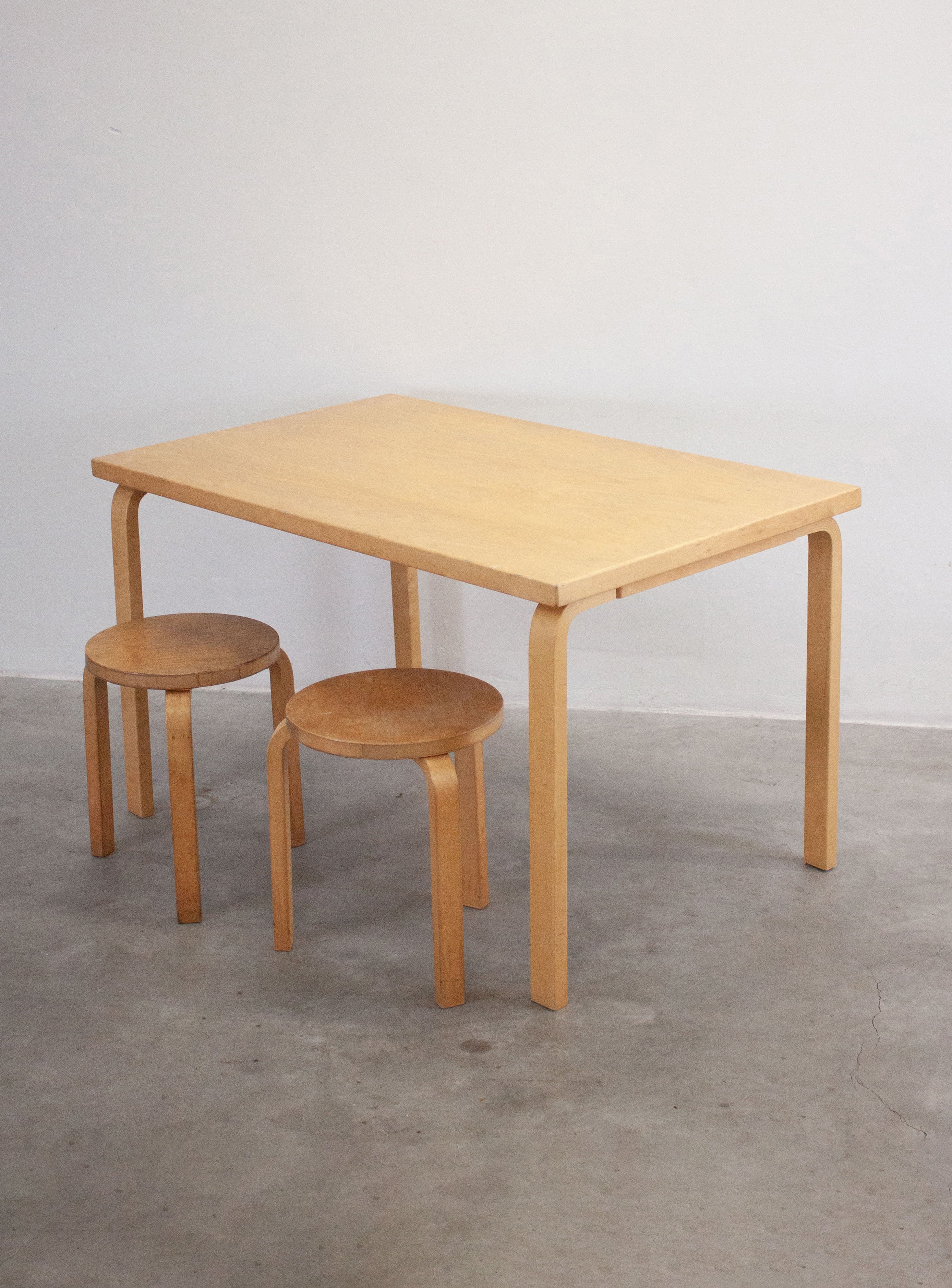 Artek Model 81B Dining Table by Alvar Aalto (Birch) - Image 14