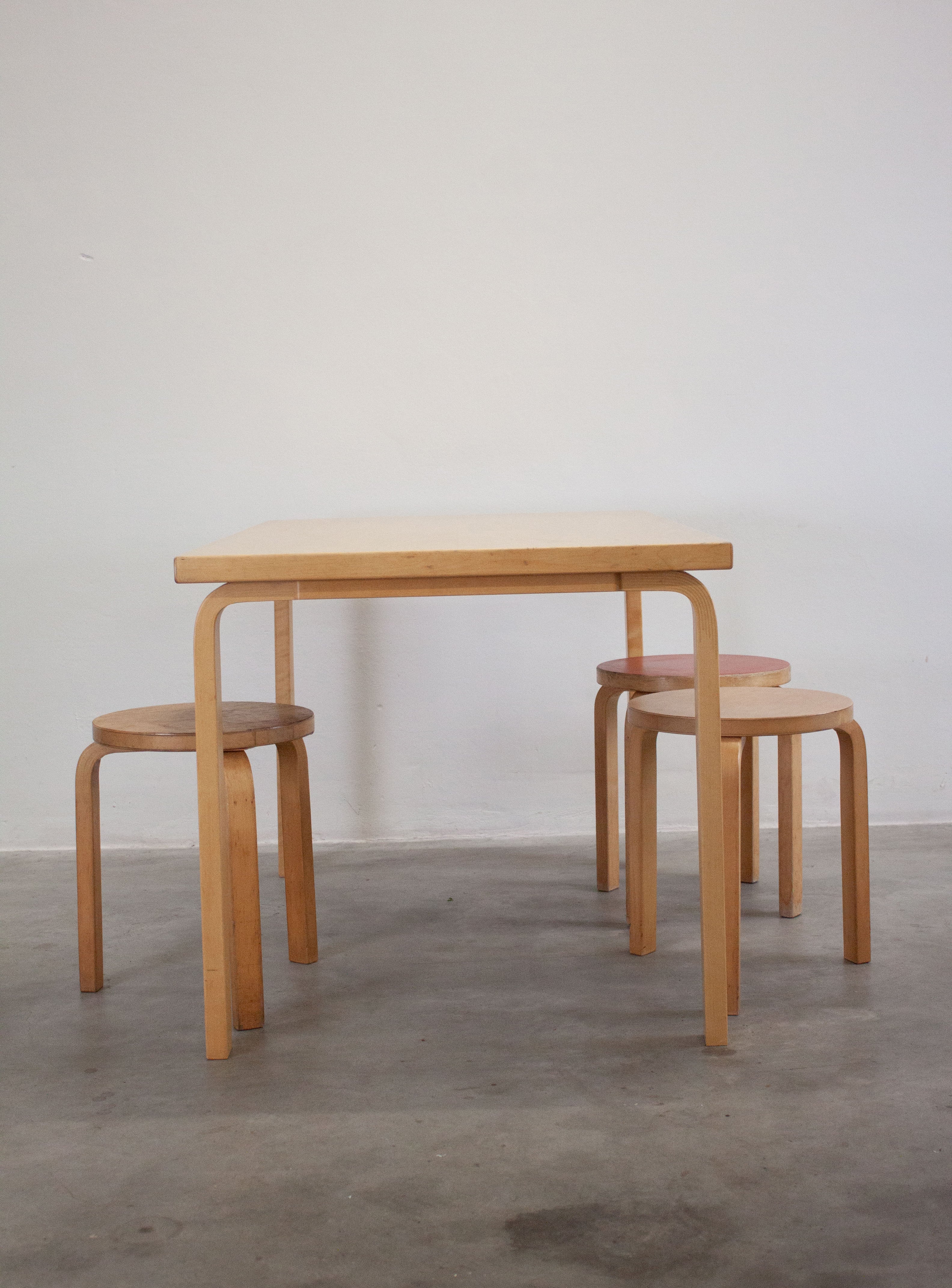 Artek Model 81B Dining Table by Alvar Aalto (Birch) - Image 16