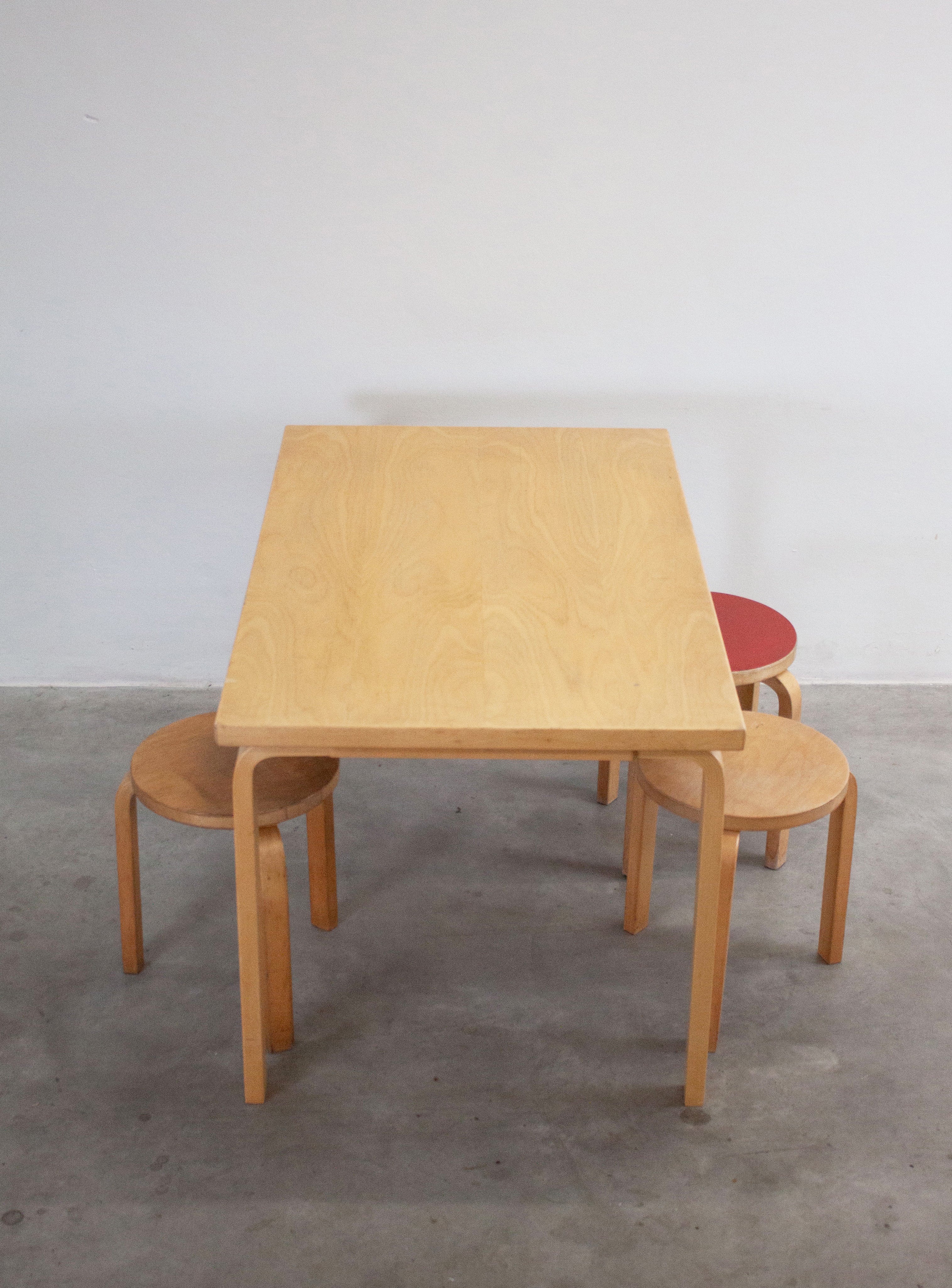 Artek Model 81B Dining Table by Alvar Aalto (Birch) - Image 17