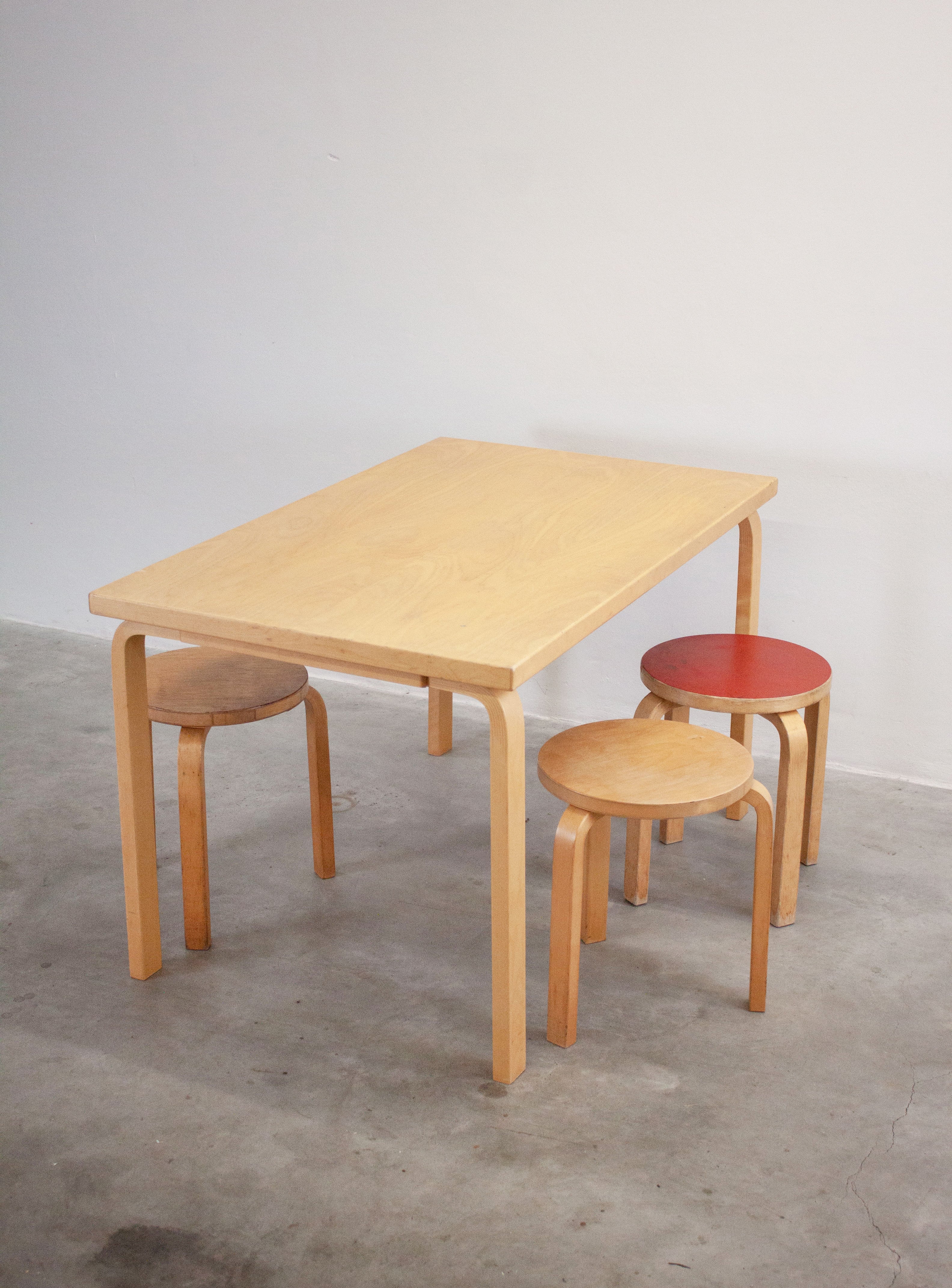 Artek Model 81B Dining Table by Alvar Aalto (Birch) - Image 18
