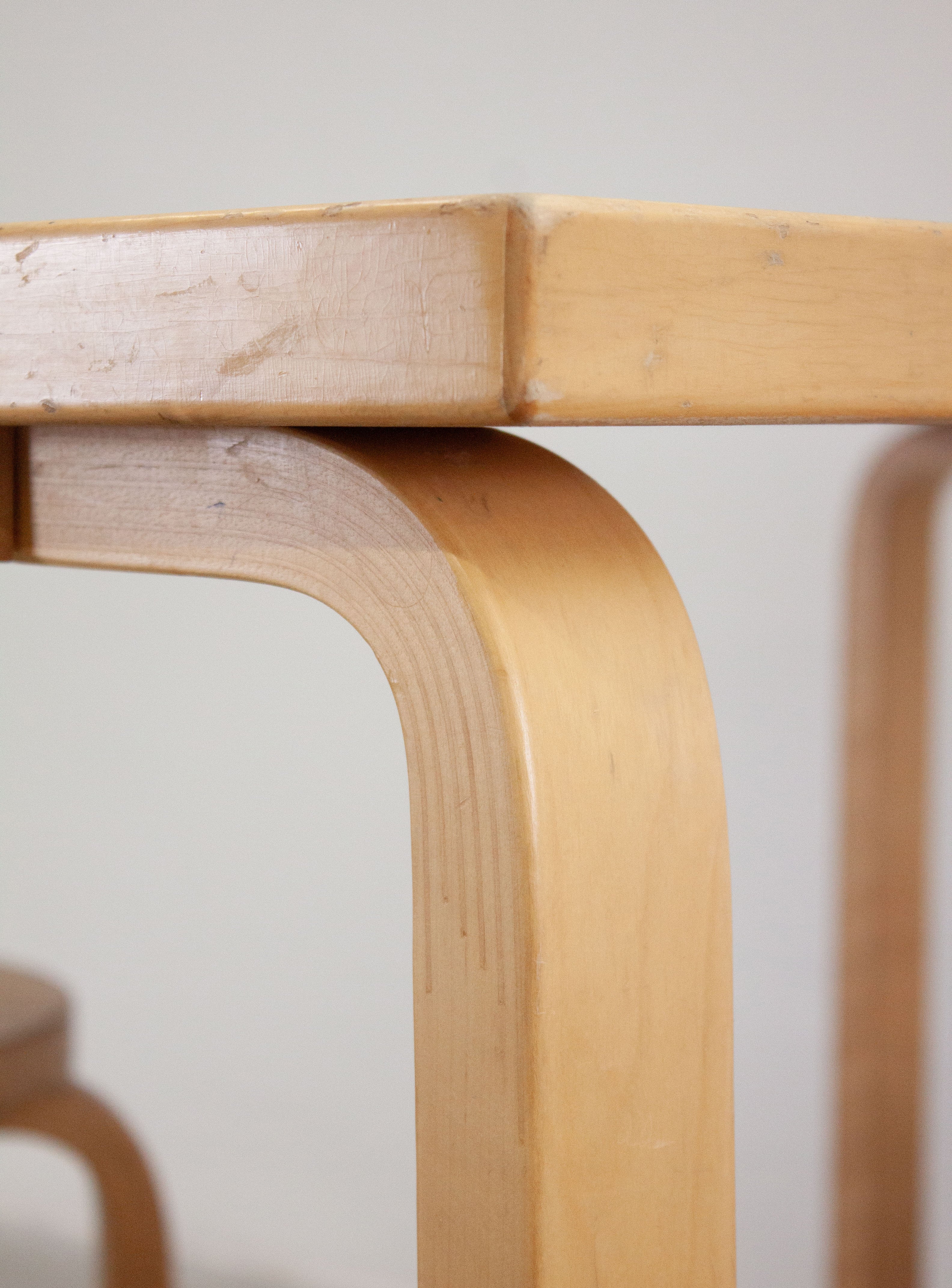Artek Model 81B Dining Table by Alvar Aalto (Birch) - Image 25